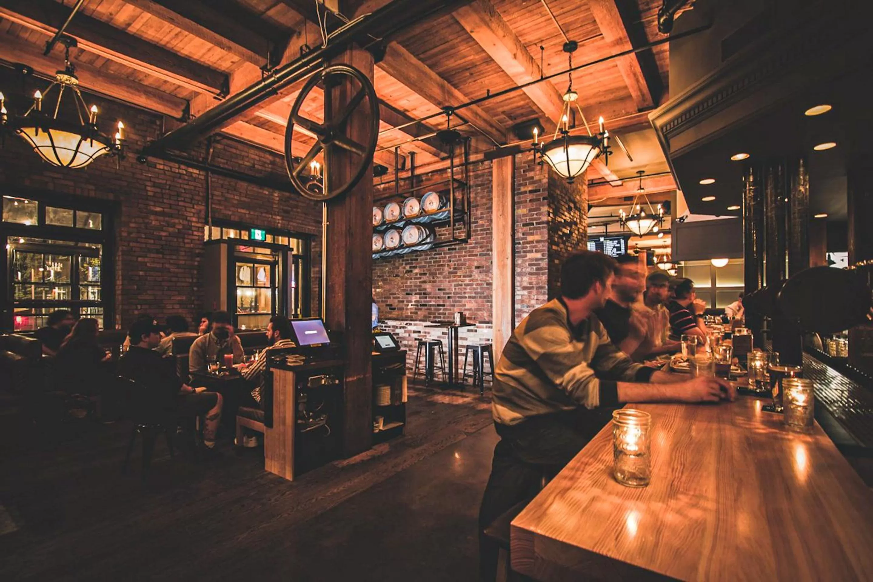 Staff in Swans Brewery, Pub & Hotel