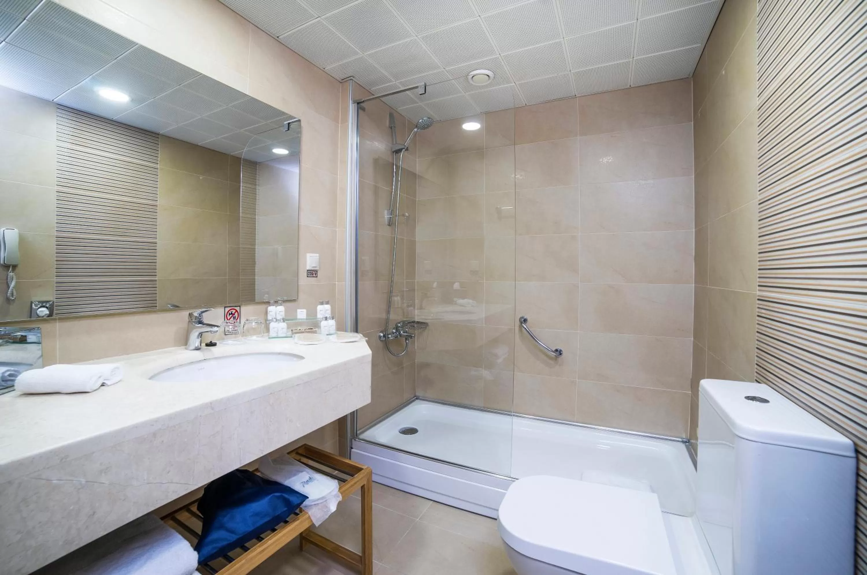 Toilet in Radisson Hotel Istanbul Sultanahmet