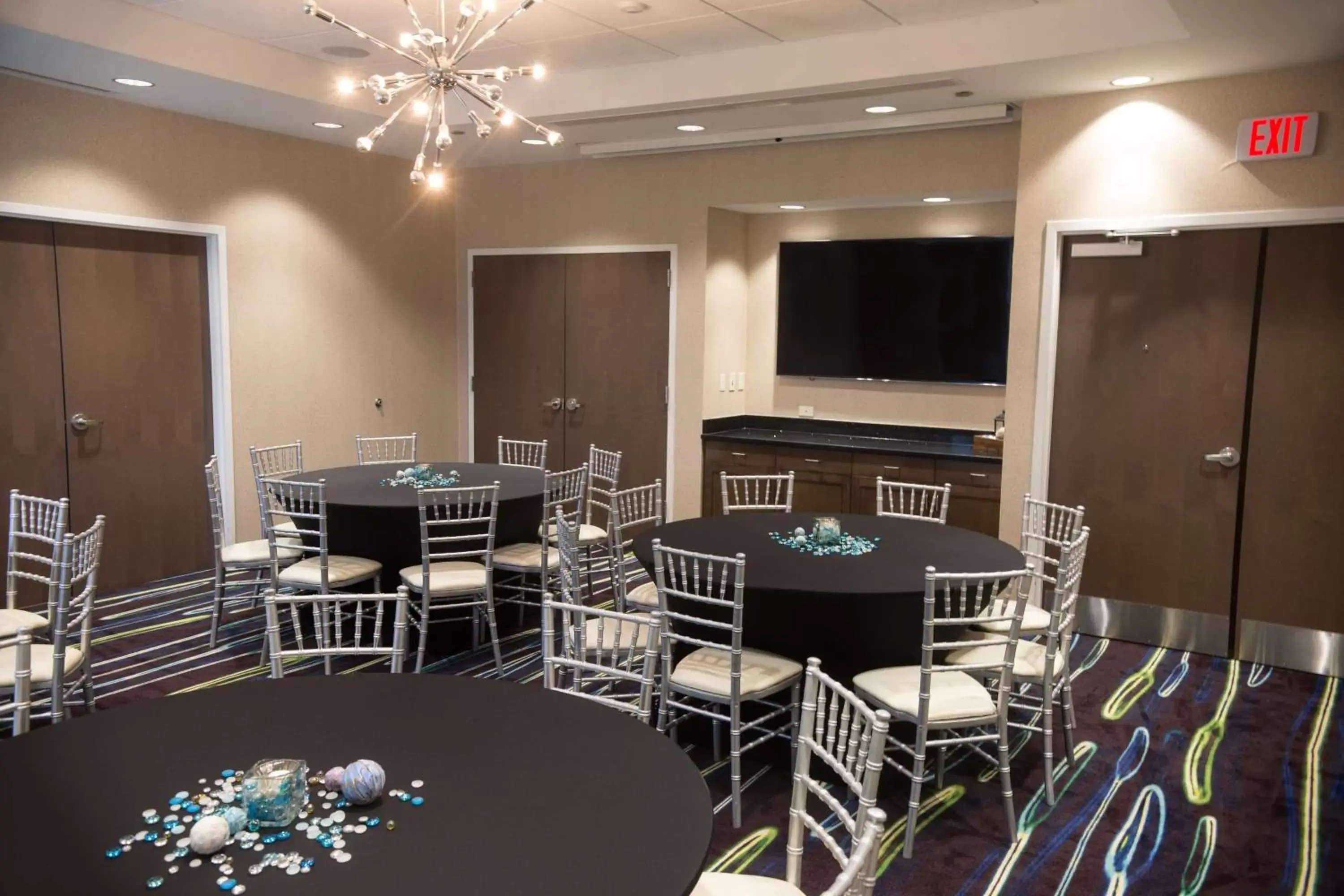 Meeting/conference room, Restaurant/Places to Eat in Hampton Inn & Suites Charlotte/Ballantyne, Nc