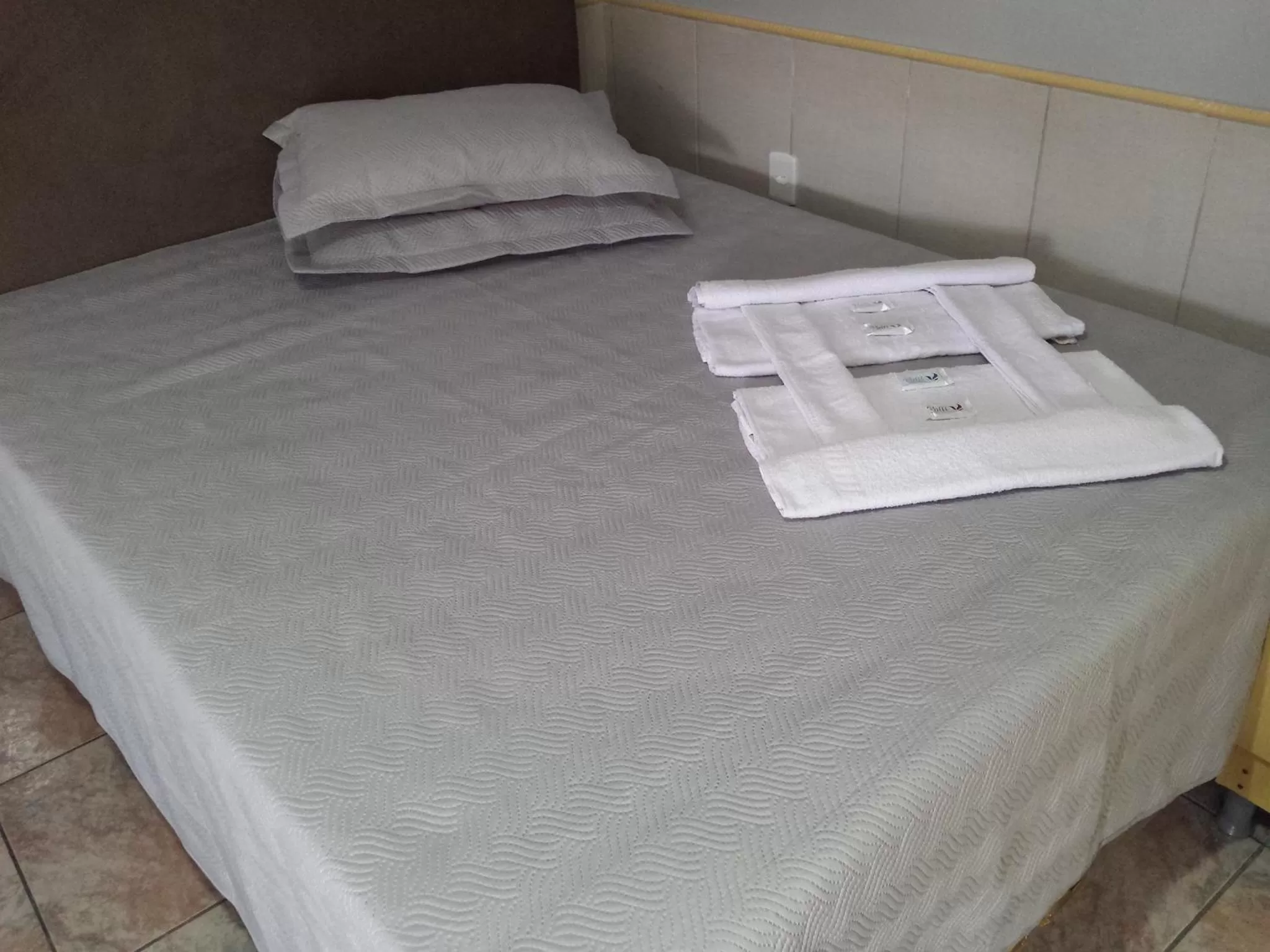 Bed in Pousada Tio Tonho