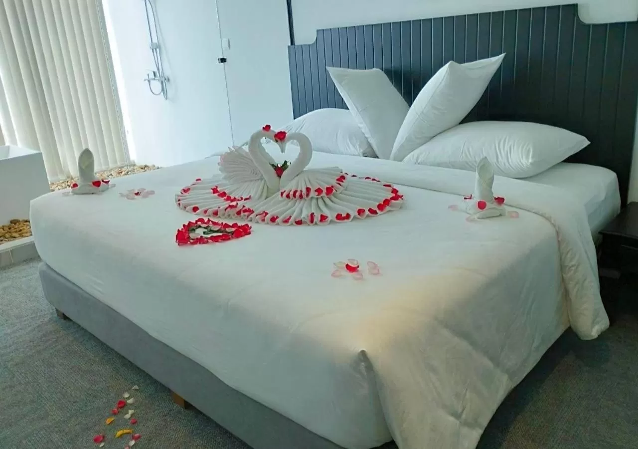 Bed in PHÚ YÊN EVERYDAY HOTEL