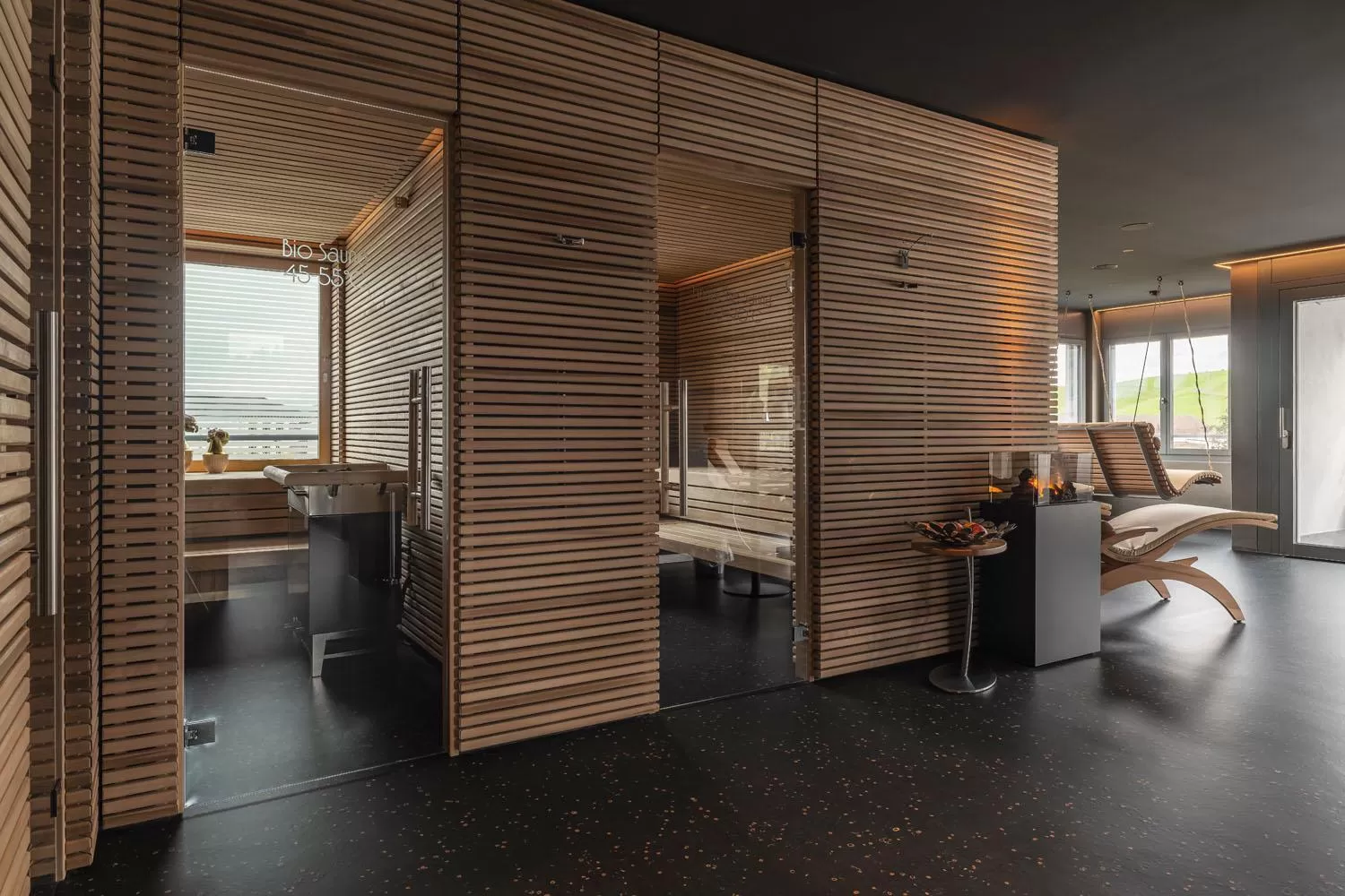 Sauna, Restaurant/Places to Eat in Hotel Drei Könige