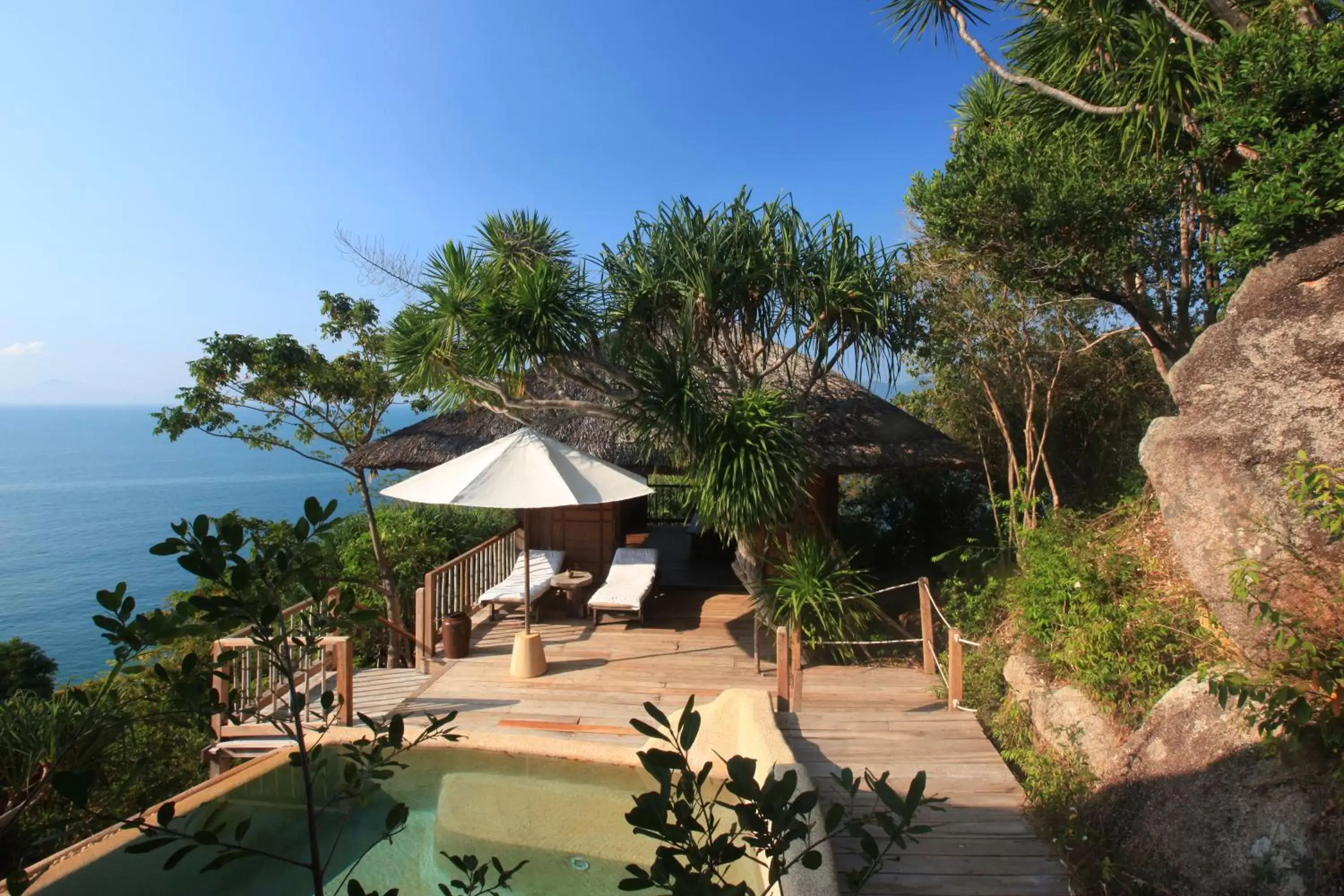 View (from property/room) in Six Senses Ninh Van Bay