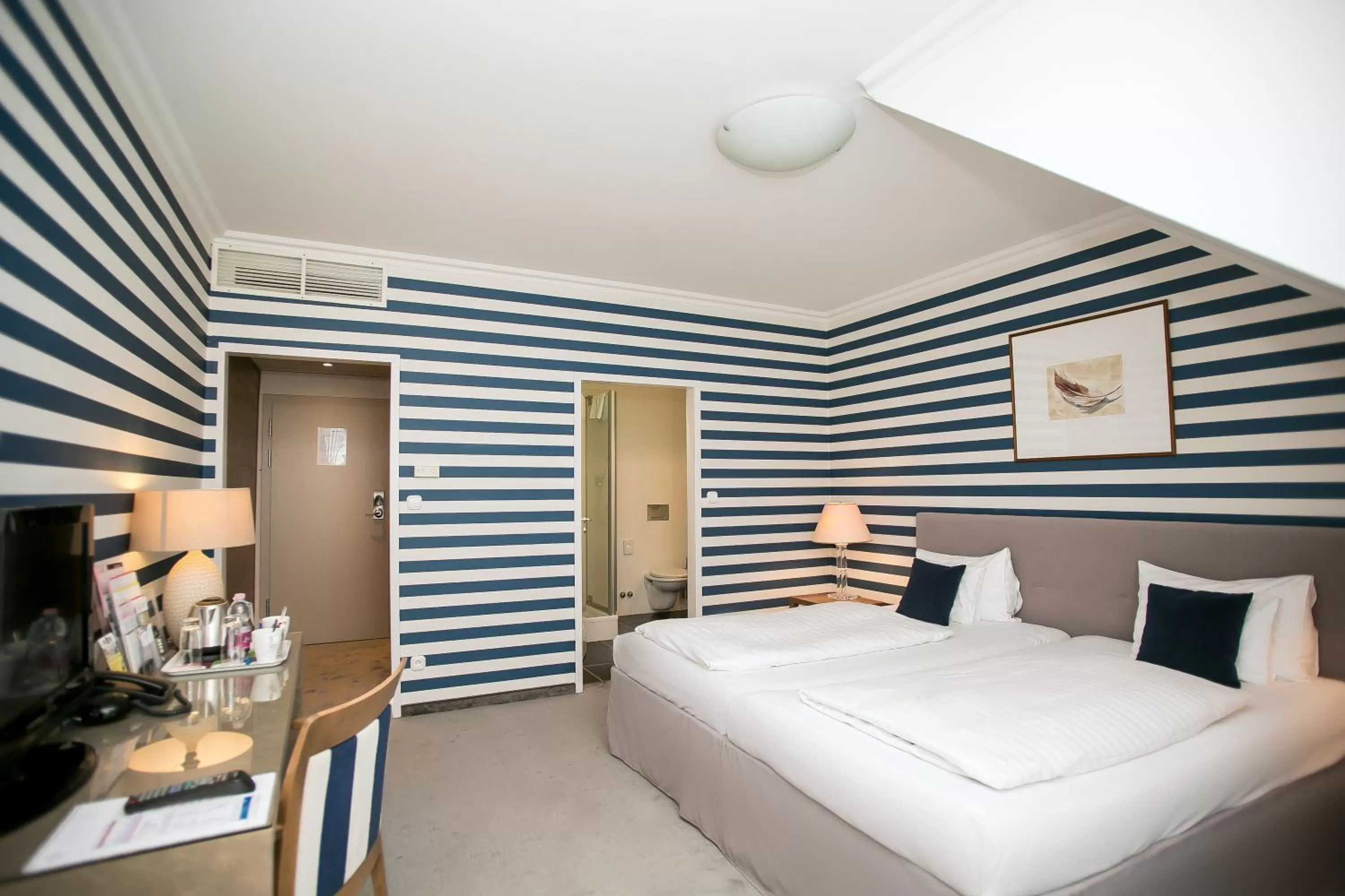 Photo of the whole room, Bed in Ambra Hotel