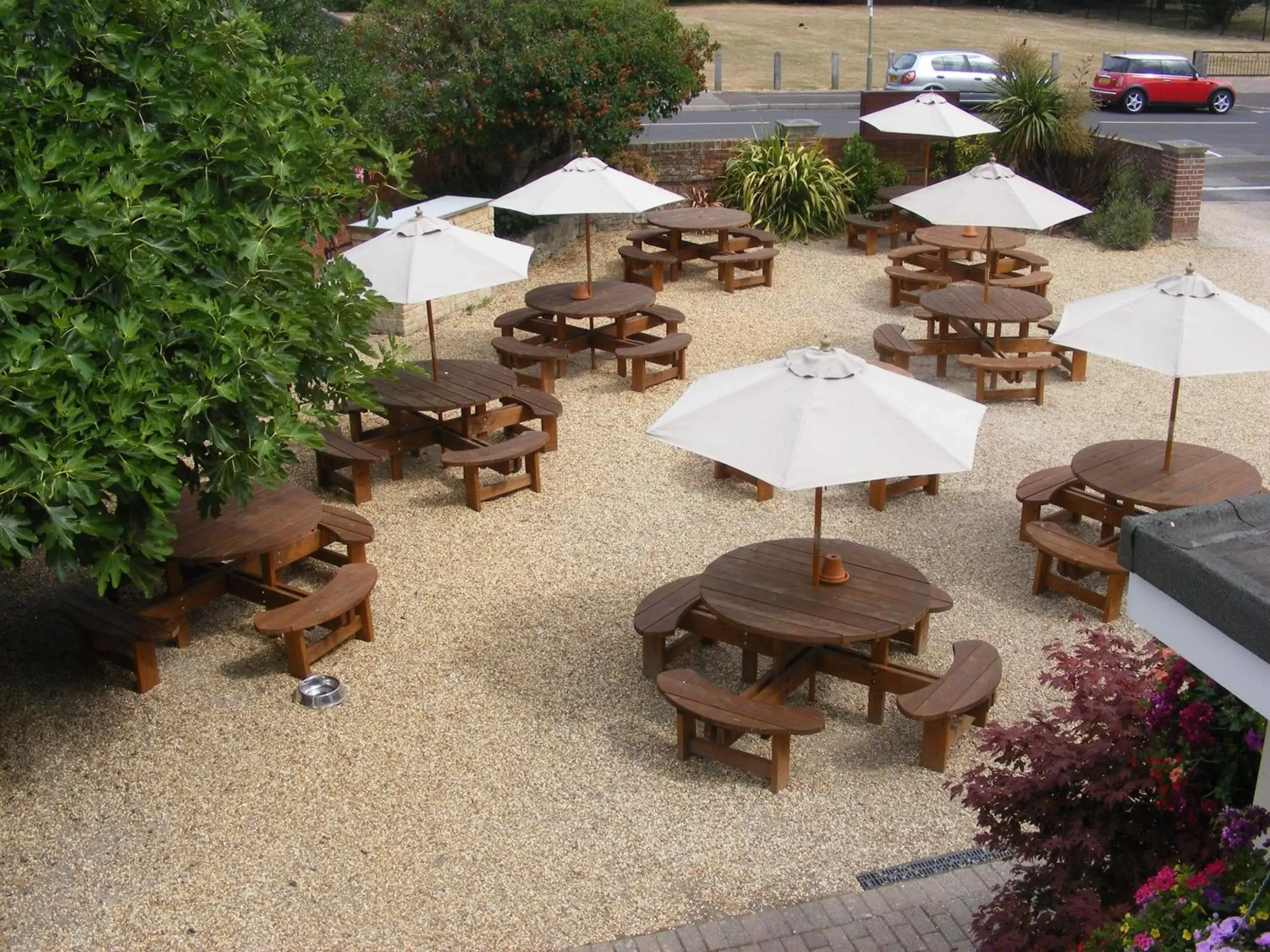 Patio in The Old Lodge