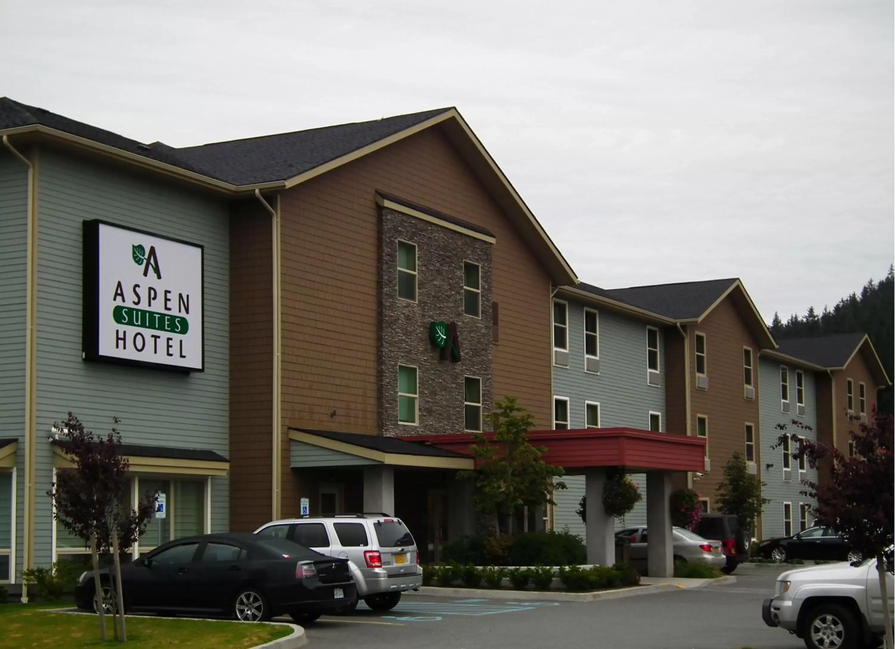 Facade/entrance, Property Building in Aspen Suites Hotel Juneau