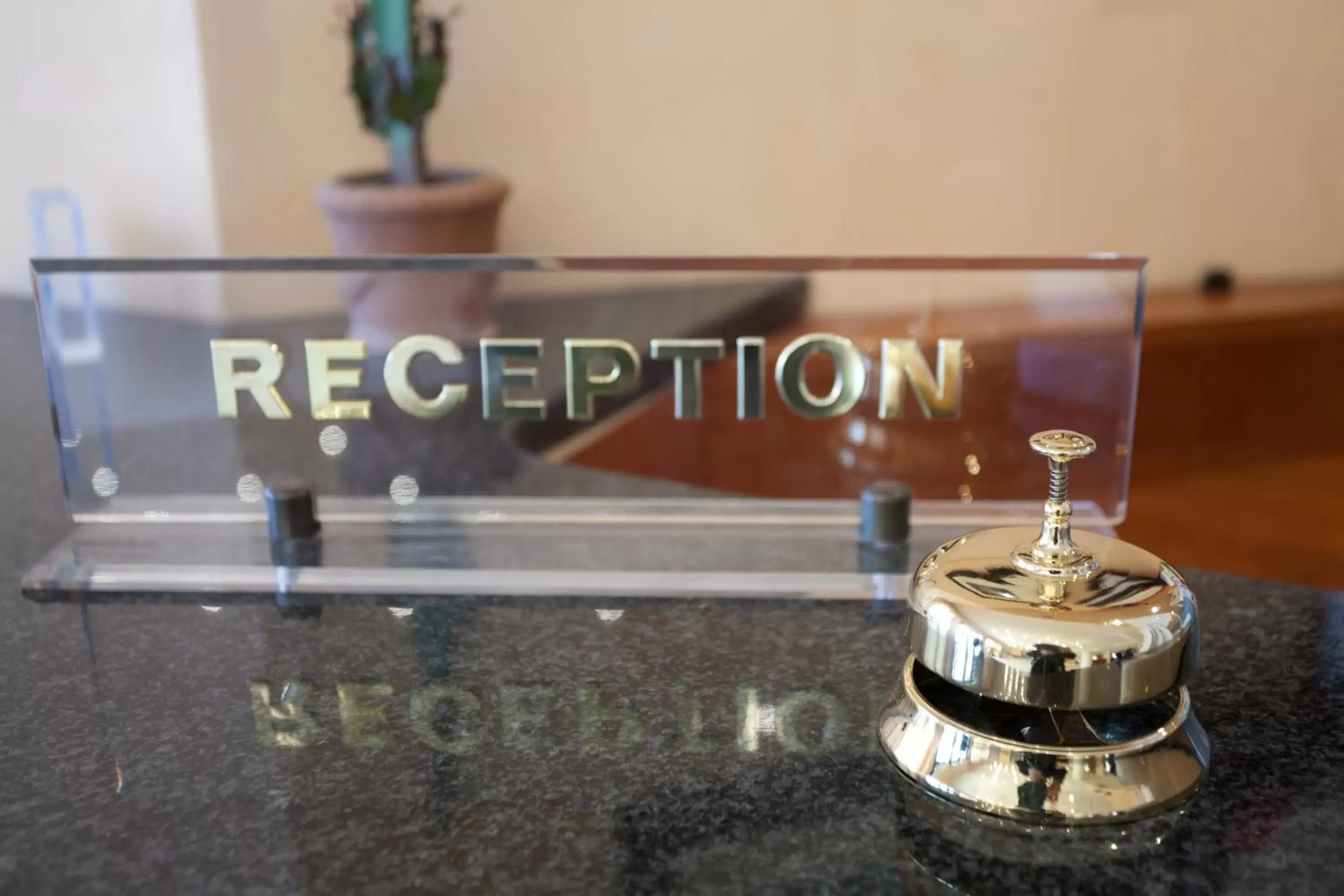 Lobby or reception, Property Logo/Sign in UNAWAY Hotel Occhiobello
