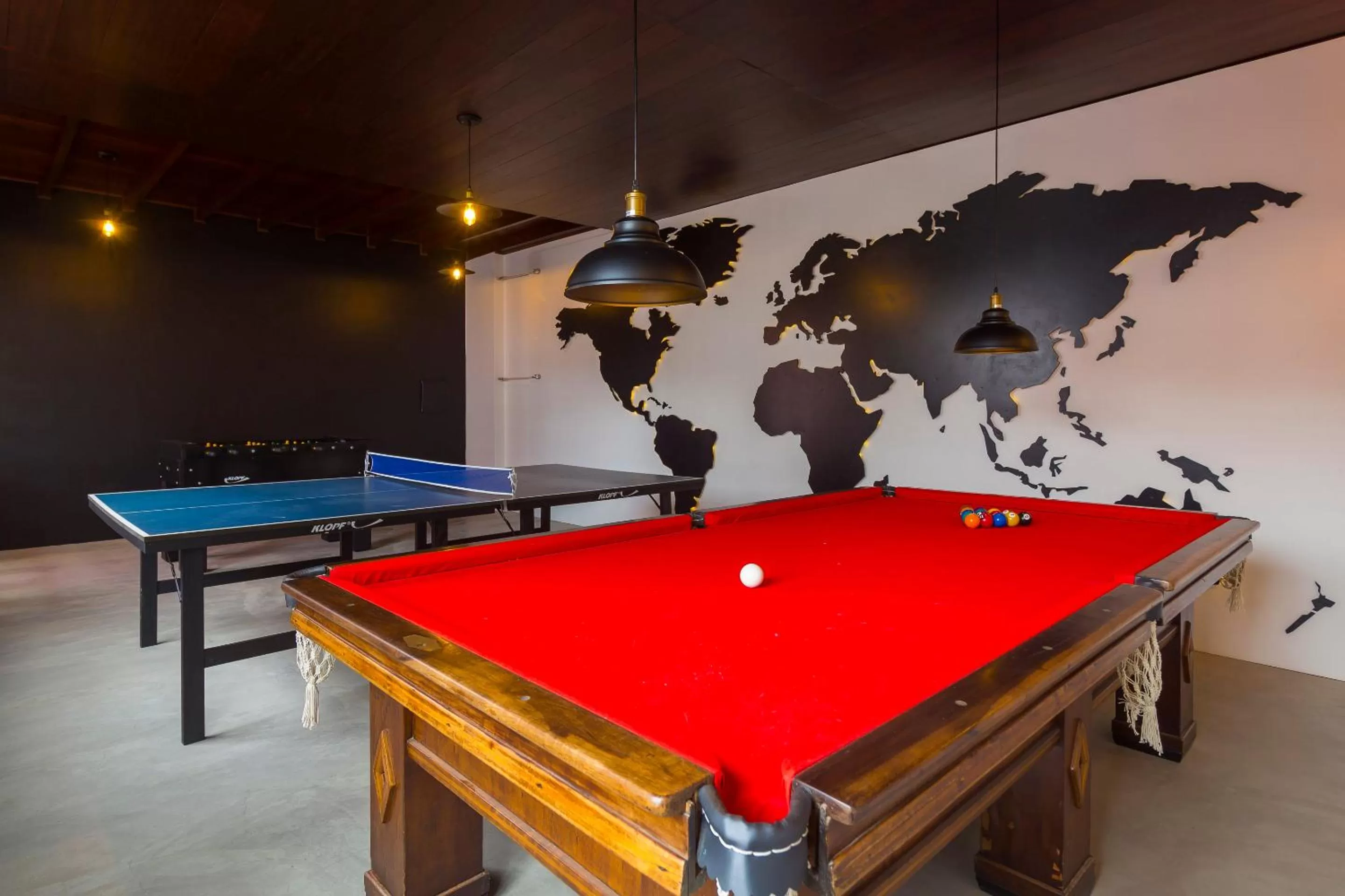 Billiard in Pousada Aconchego