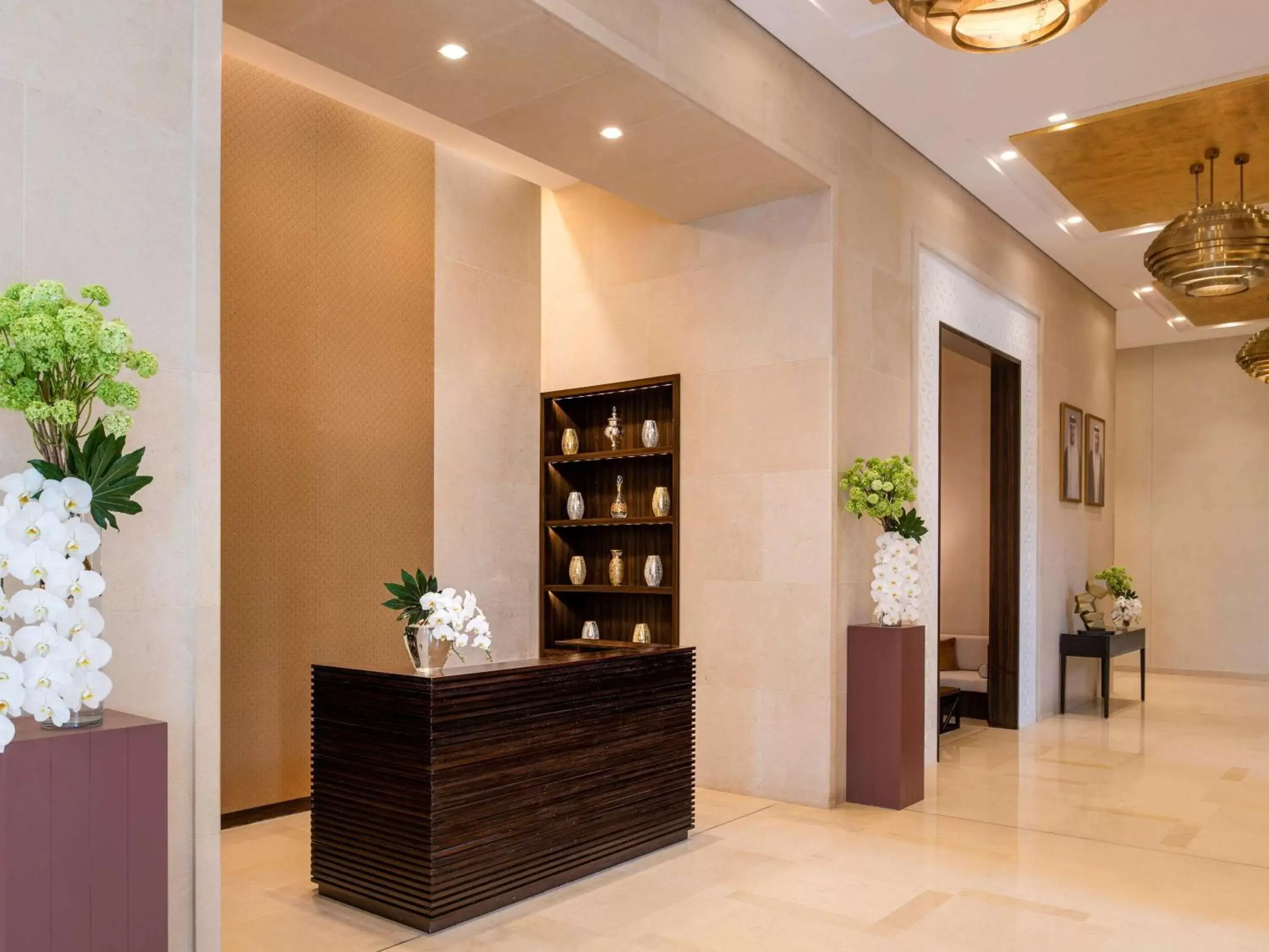 Property building, Lobby/Reception in Alwadi Hotel Doha - MGallery