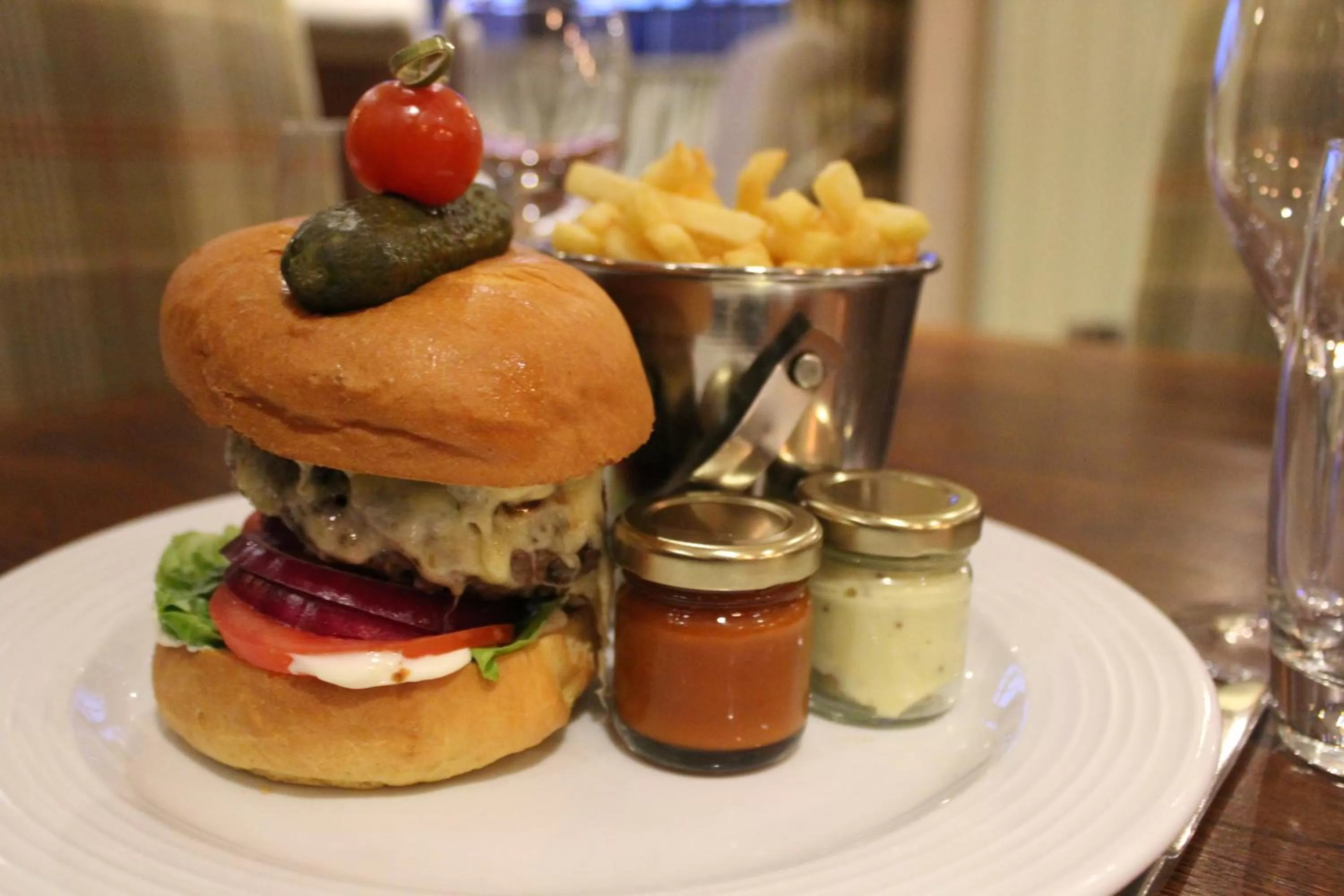 Food close-up in Blue Bell Country Inn