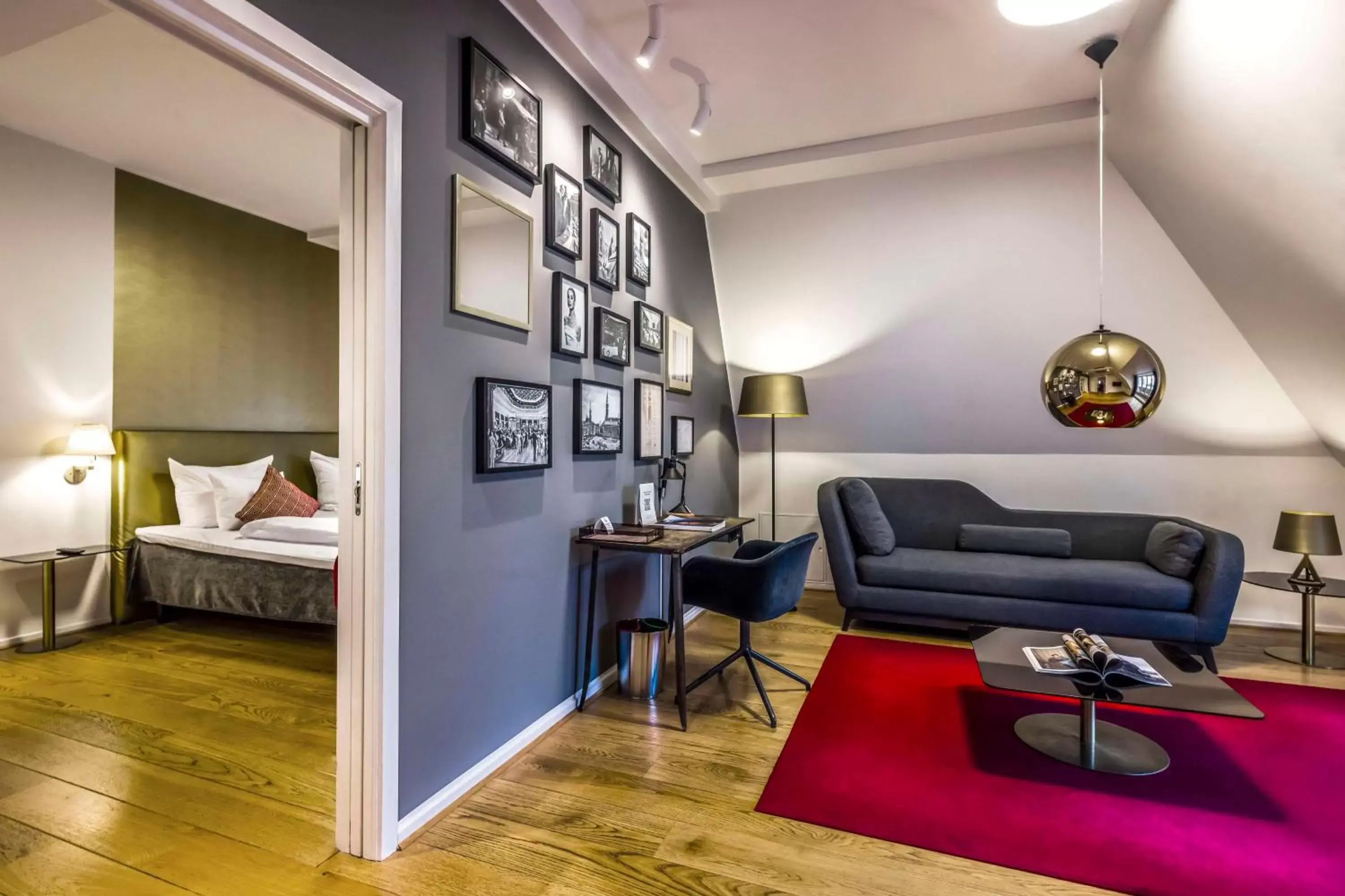 Bedroom, Seating Area in Scandic Palace Hotel