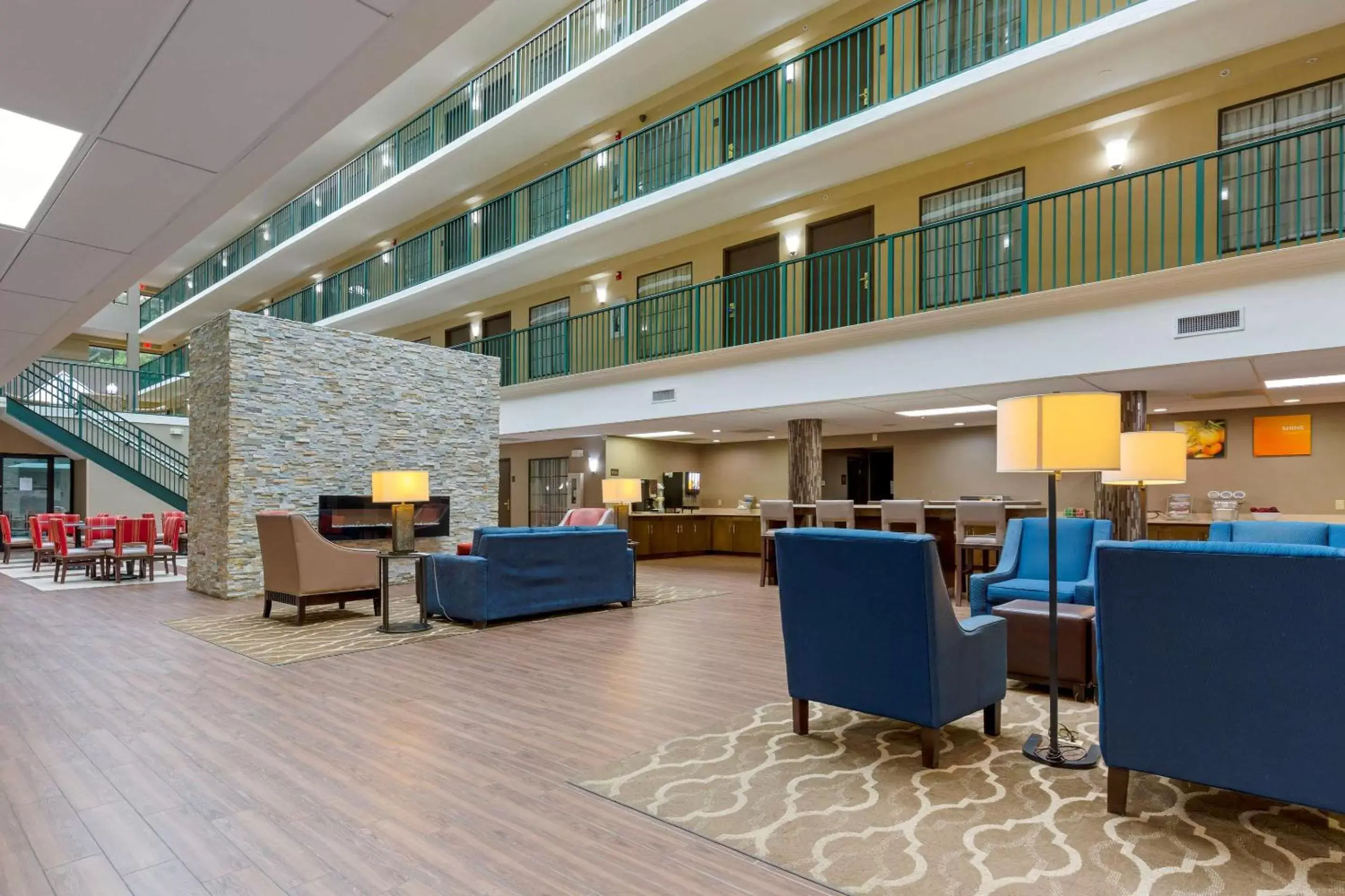 Lobby or reception in Comfort Suites Near Potomac Mills