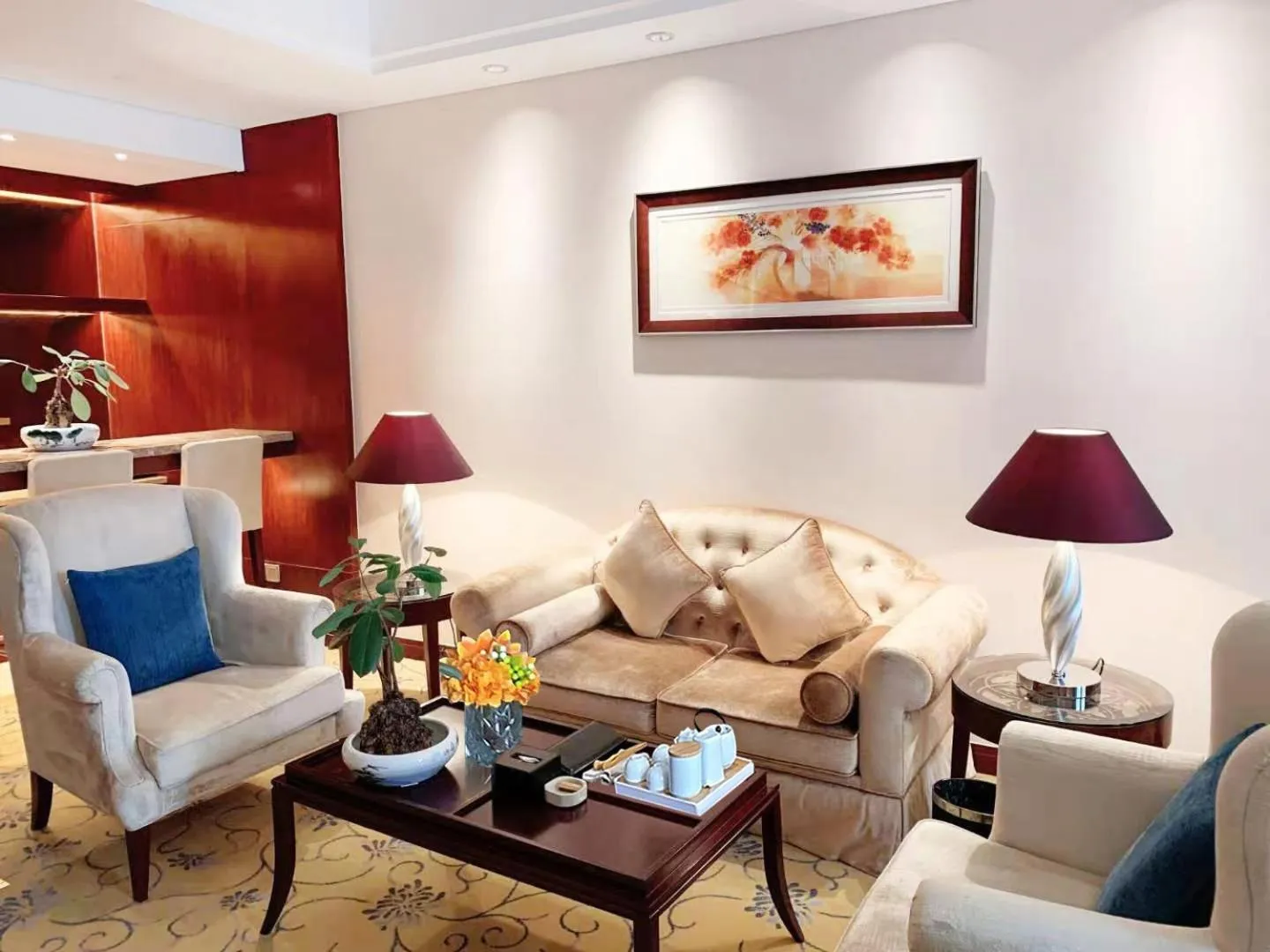 Living room in Howard Johnson Tropical Garden Plaza Kunming