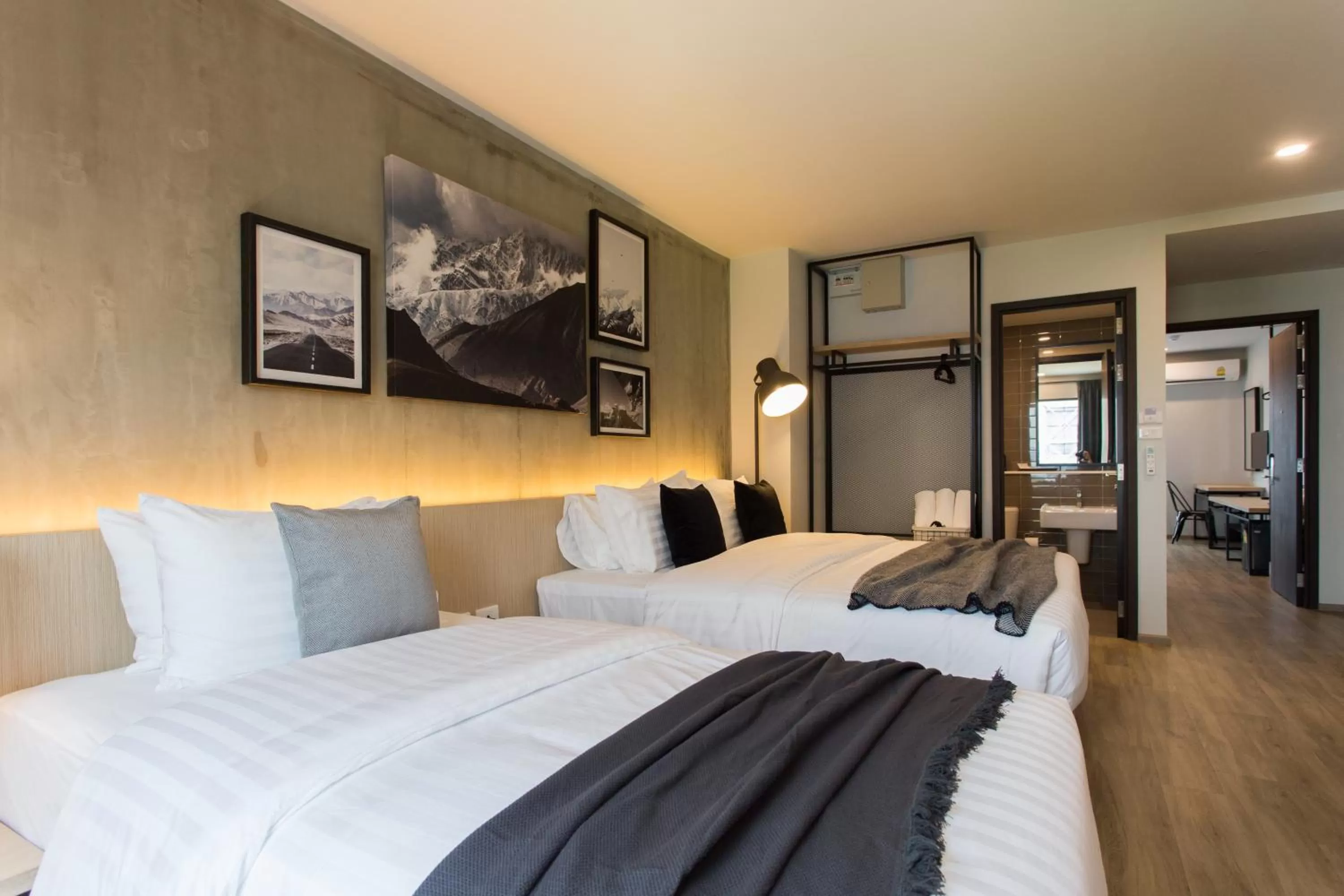 Photo of the whole room, Bed in The Journey Hotel Bangna