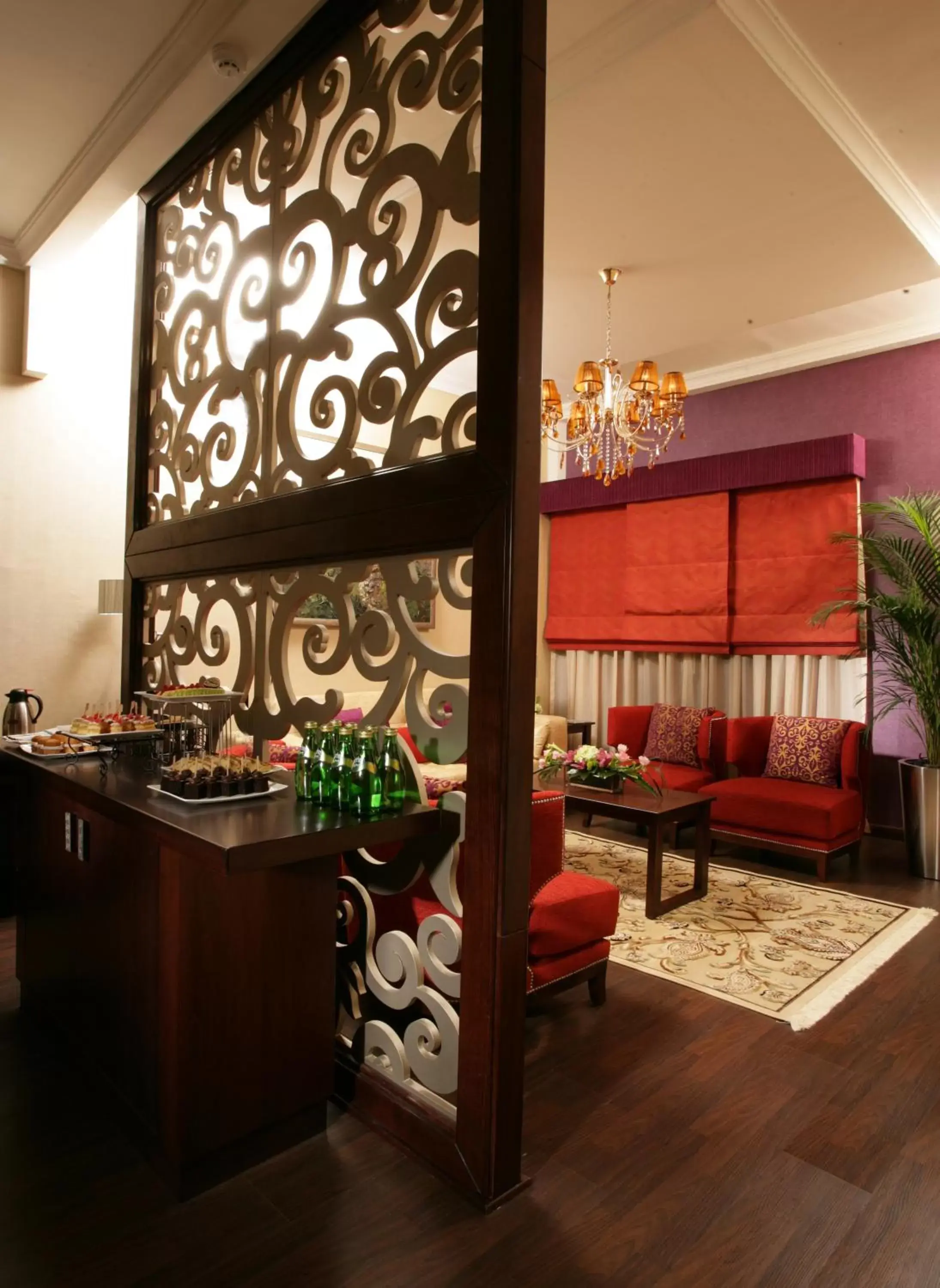 Lounge or bar, Lobby/Reception in Ramada Hotel & Suites by Wyndham Ajman