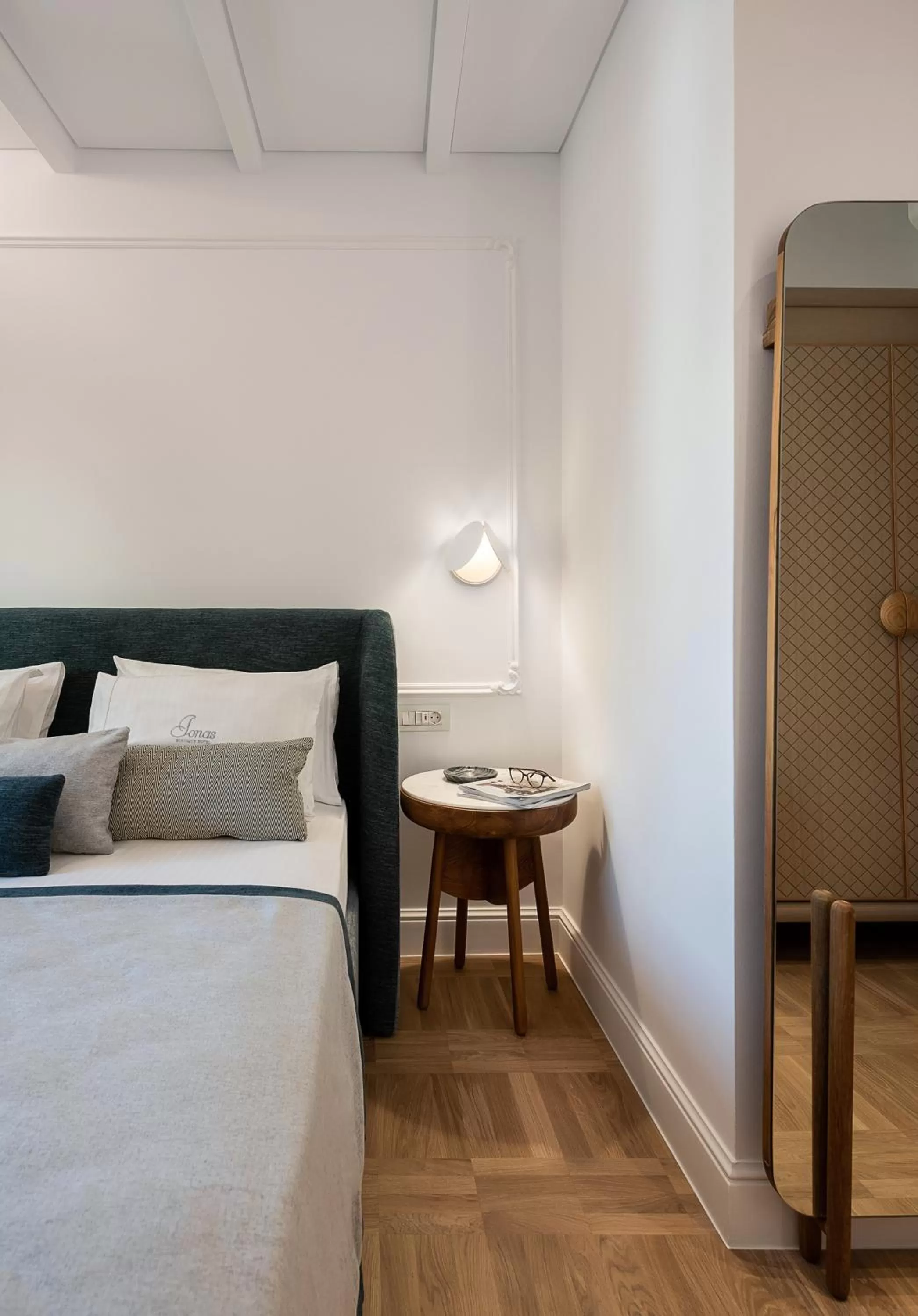 Bed in Ionas Boutique Hotel