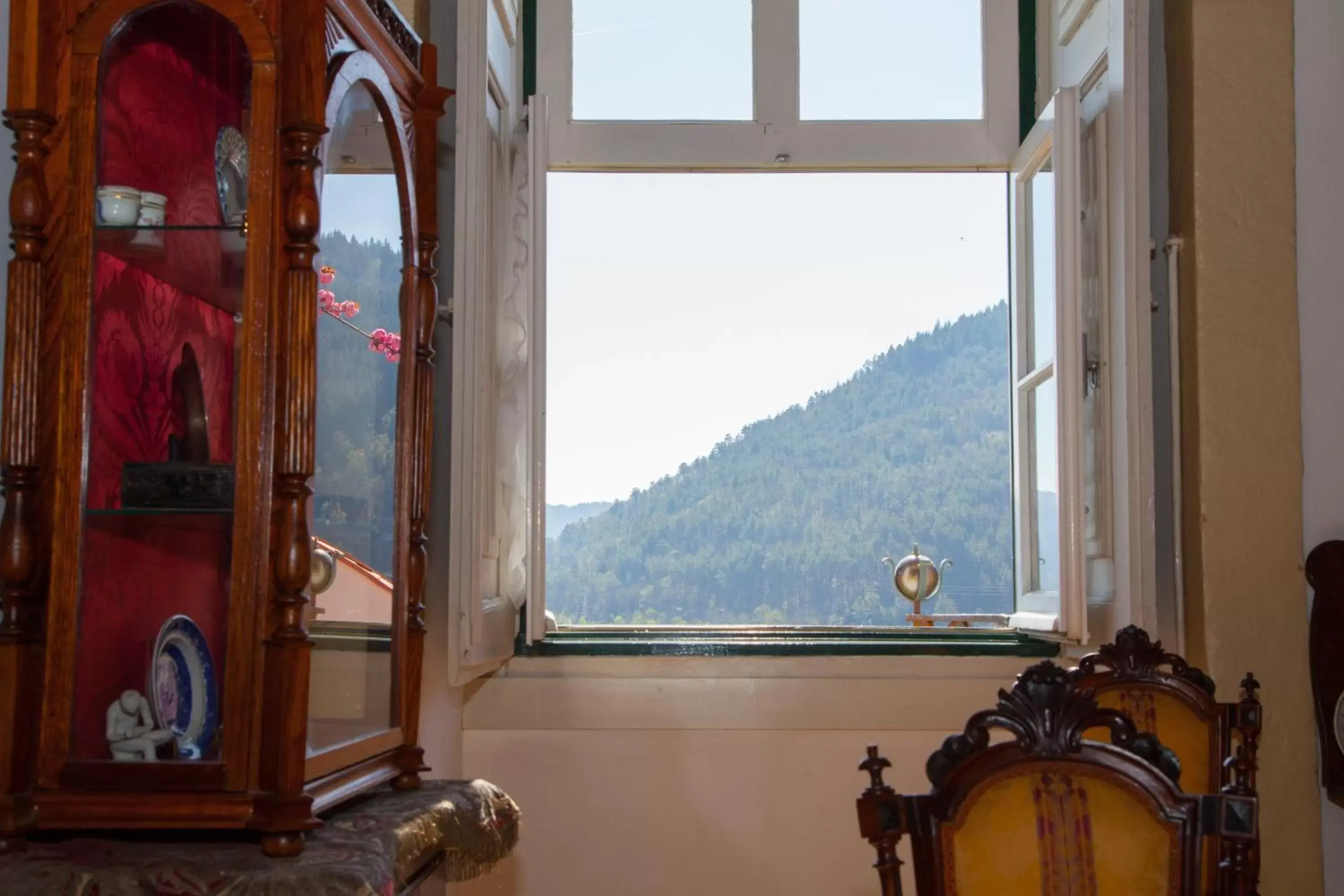 Decorative detail, Mountain View in Casa Das Obras