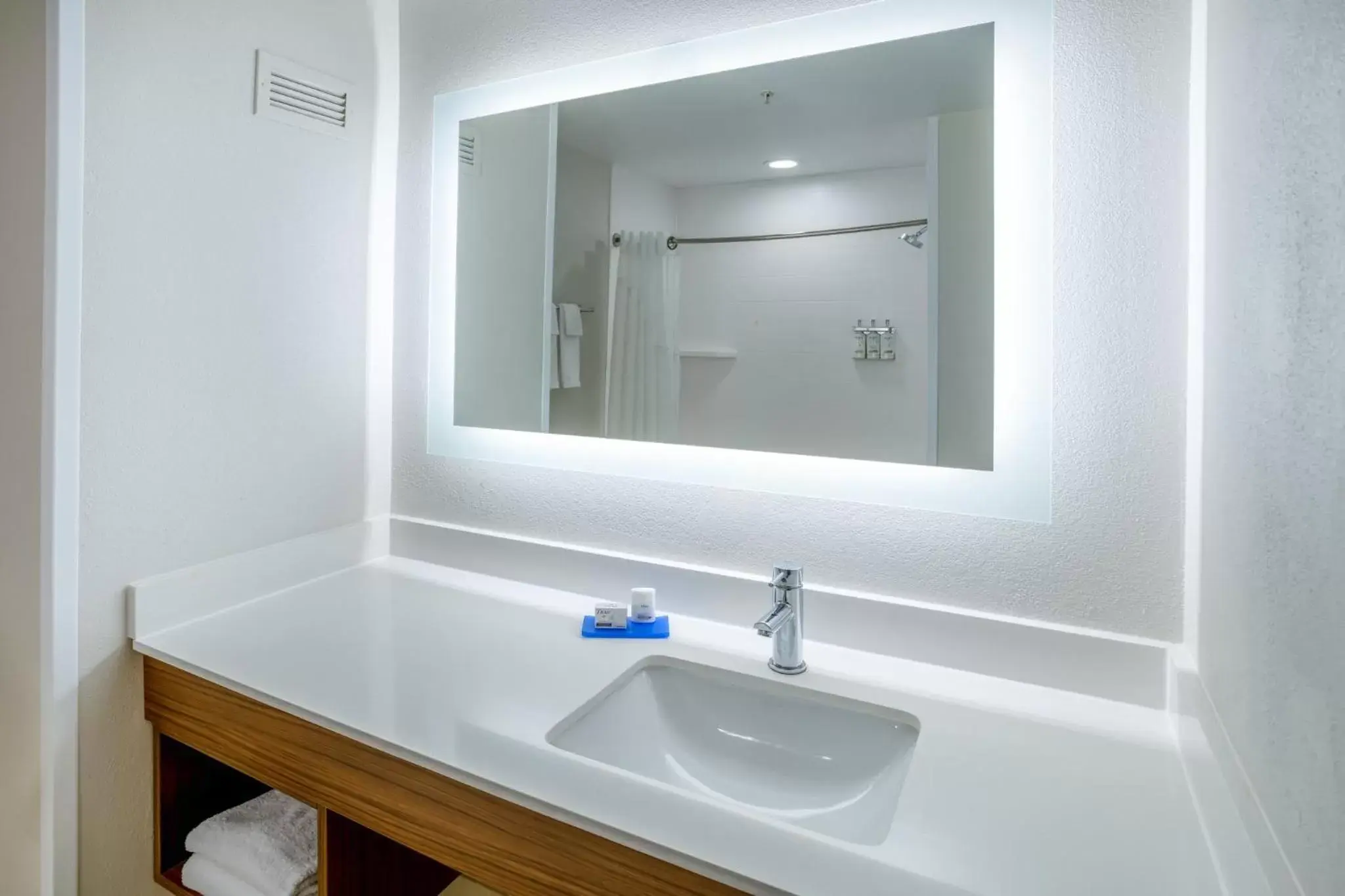 Bathroom in Holiday Inn Express Hotel & Suites Salisbury - Delmar, an IHG Hotel