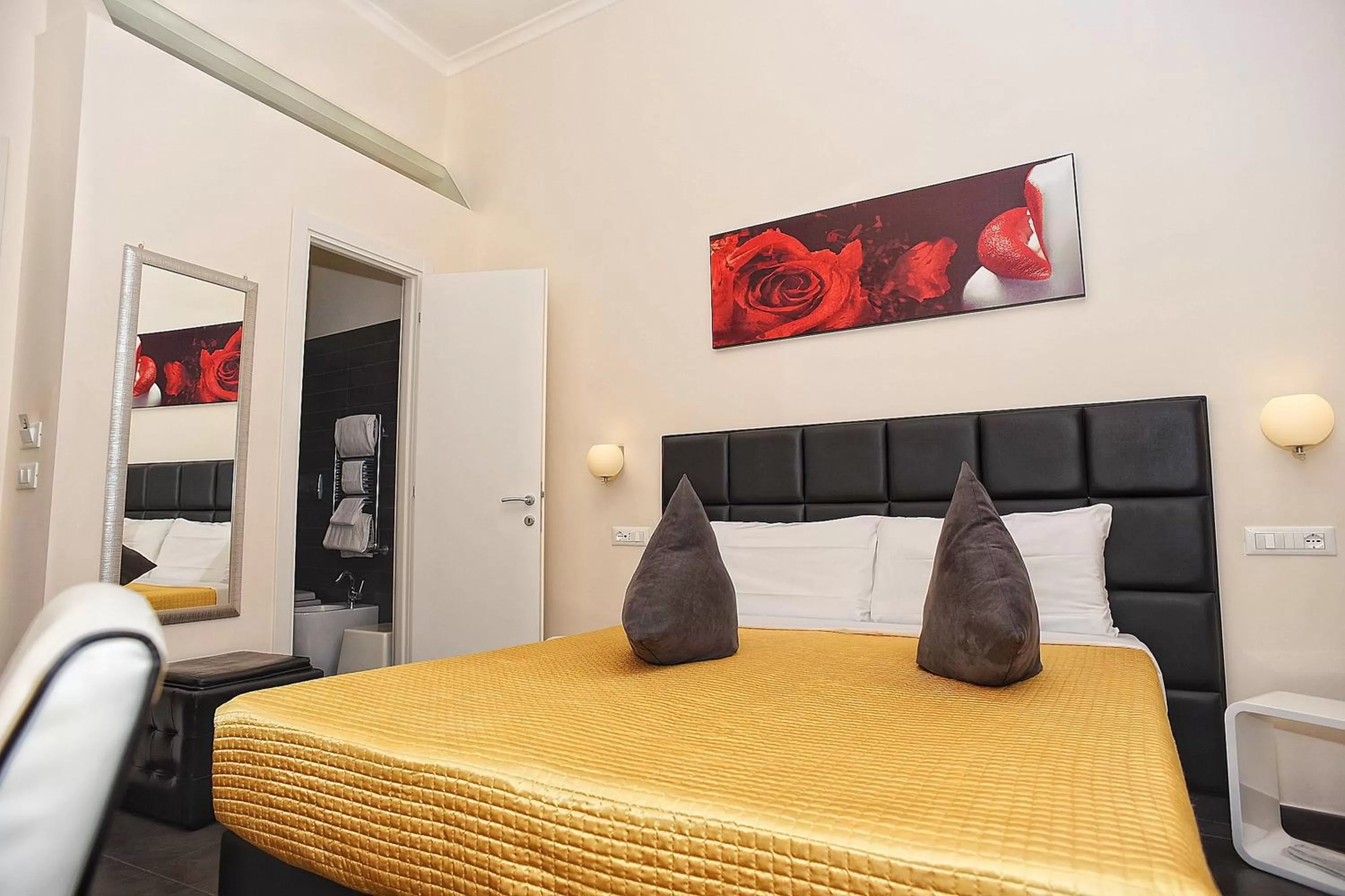 Bedroom, Bed in Deko Rome