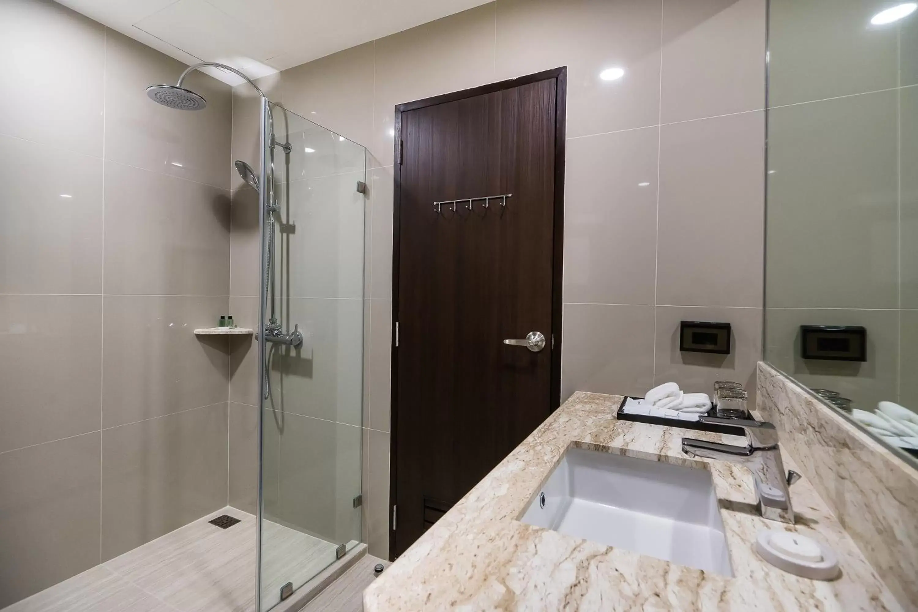 Shower, Bathroom in SureStay Plus Hotel by Best Western Sukhumvit 2