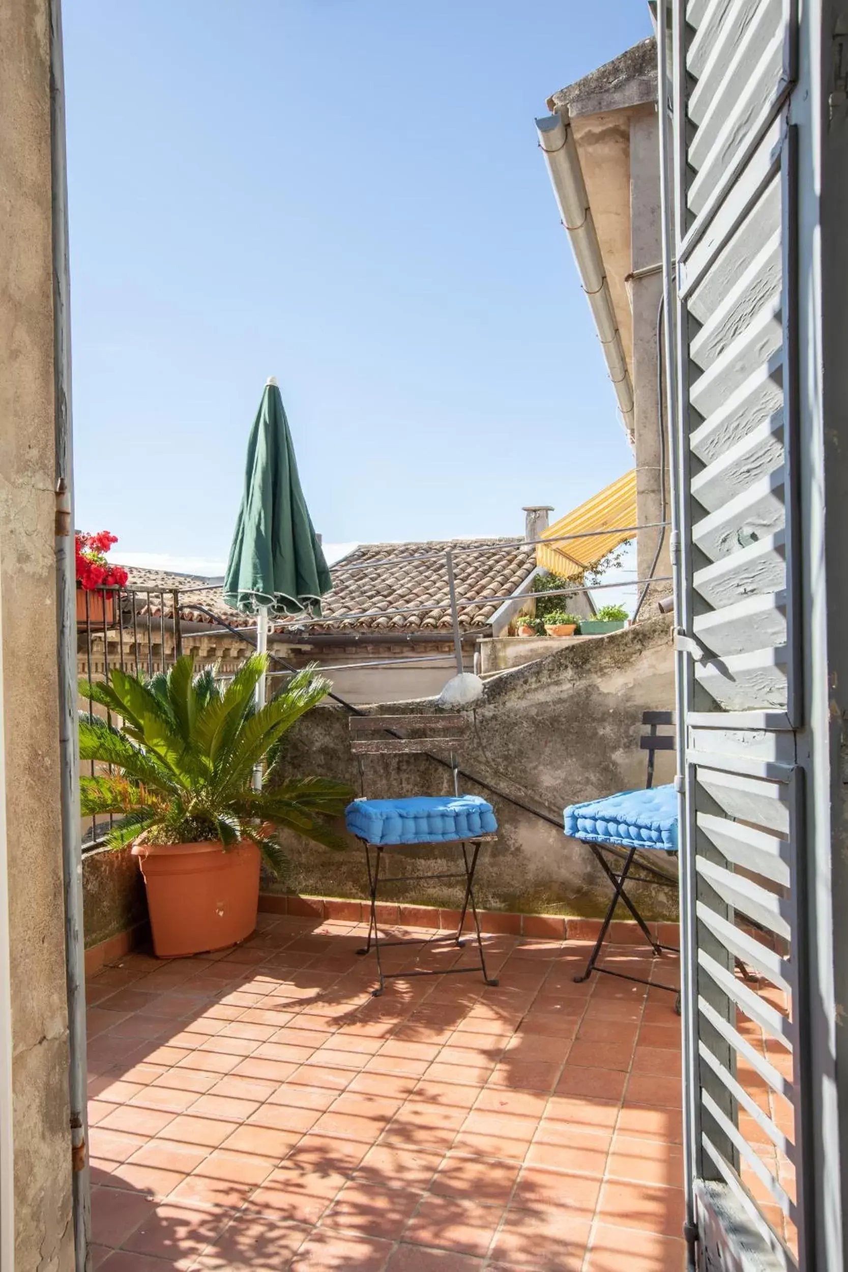 Balcony/Terrace in Attico Luce B&B