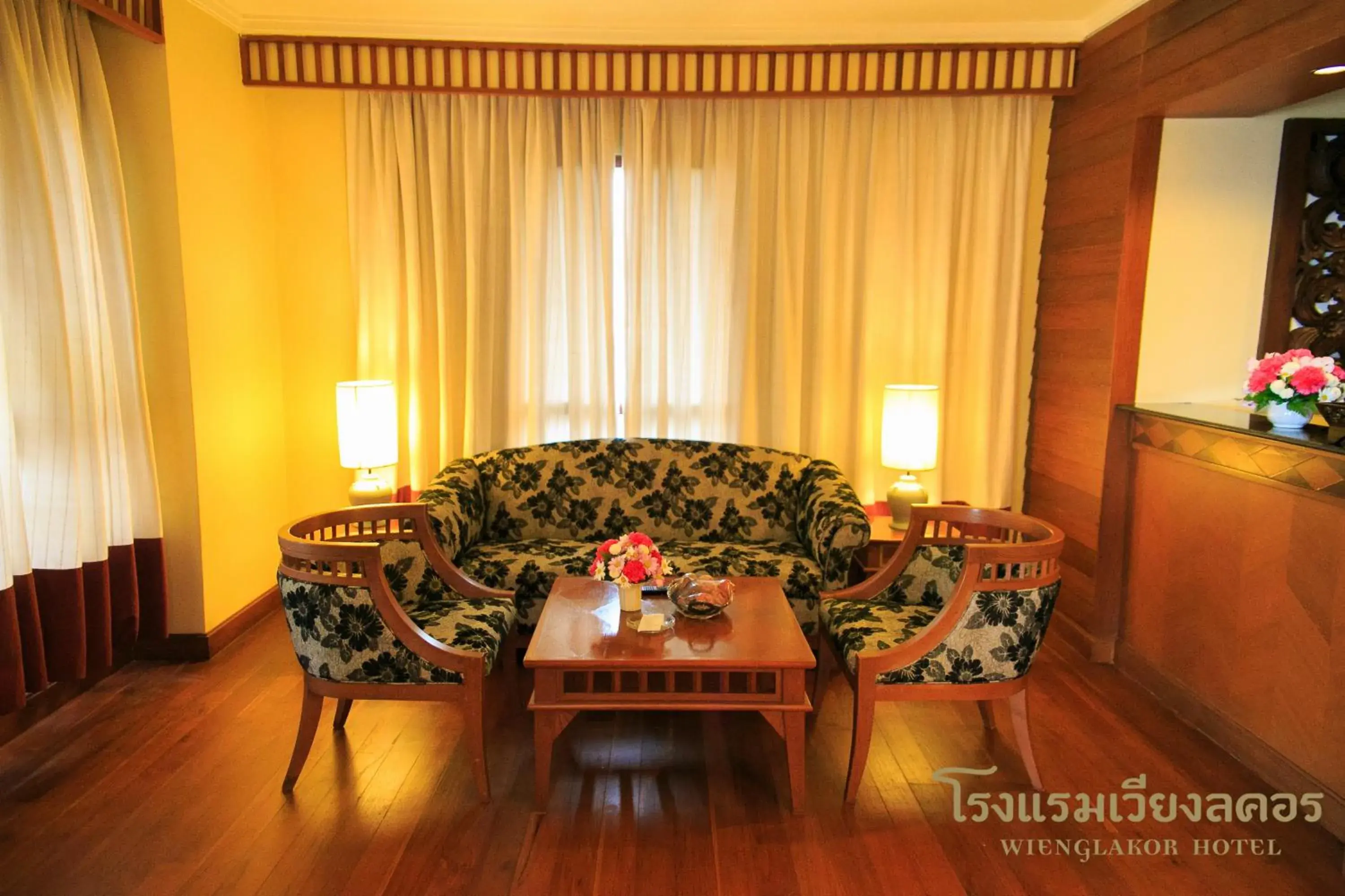 Living room in Wienglakor Hotel Lampang Living room in Wienglakor Hotel Lampang