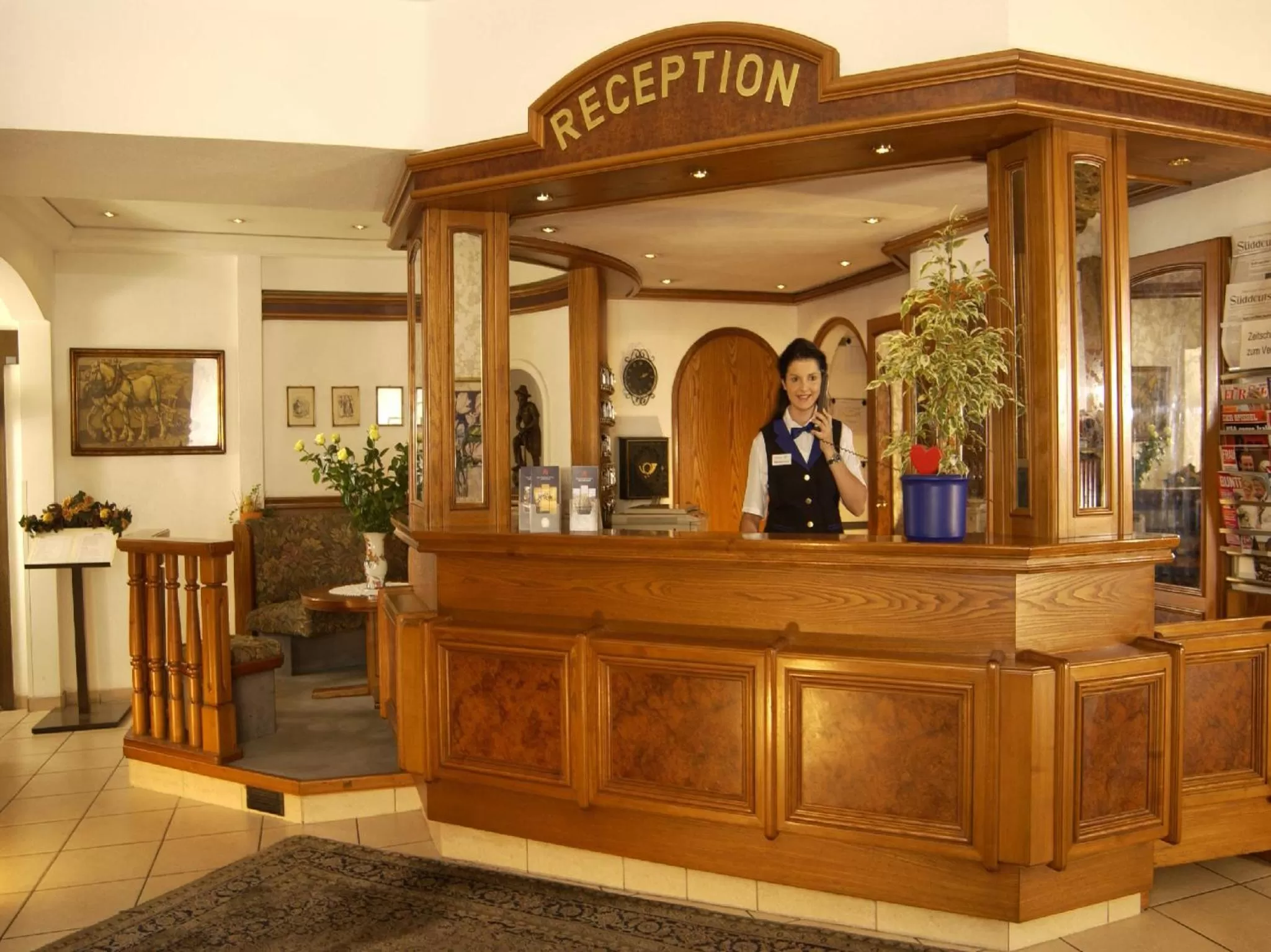 Staff in City Partner Hotel Strauss