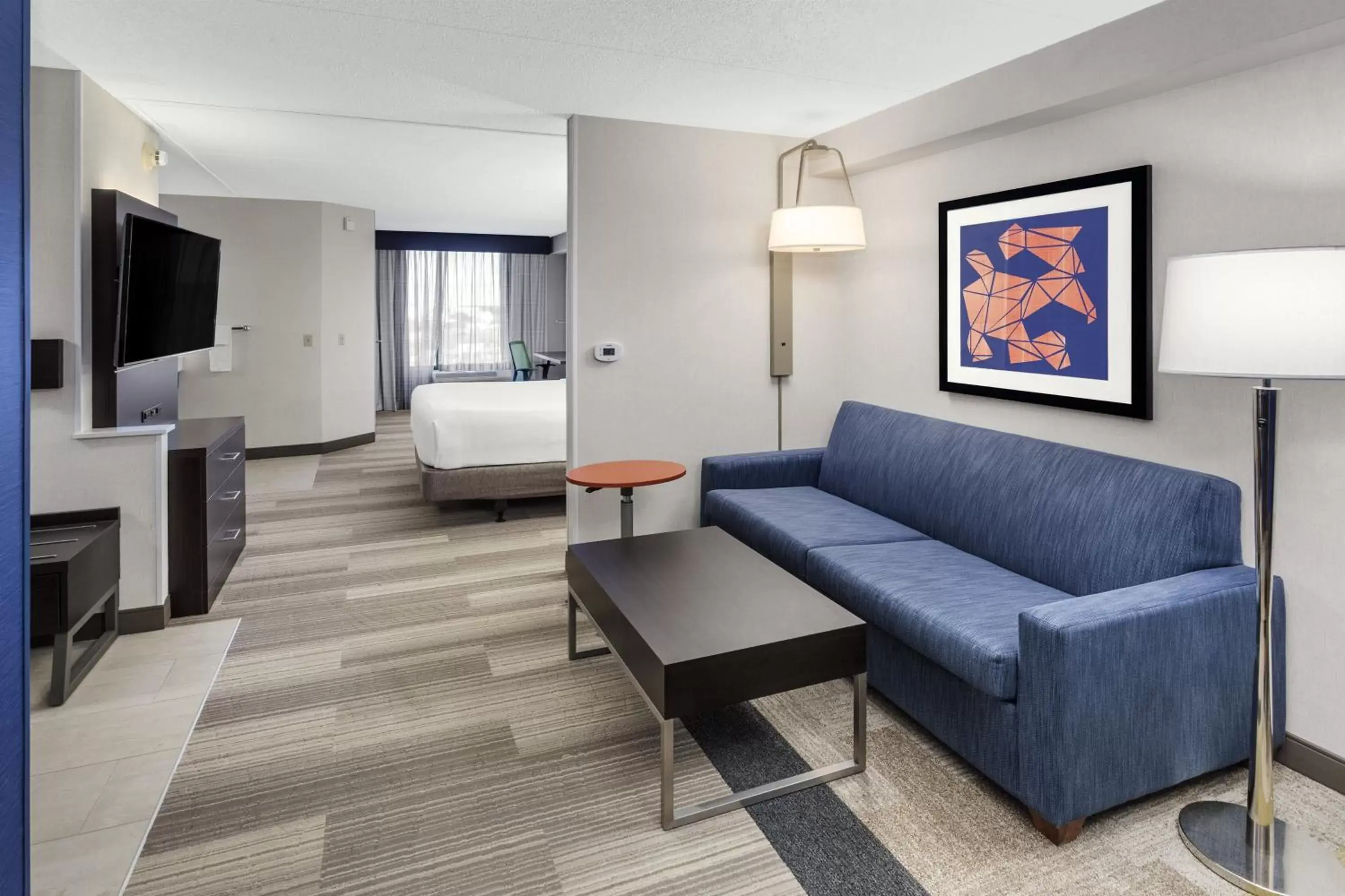 Photo of the whole room, Seating Area in Holiday Inn Express South Portland, an IHG Hotel