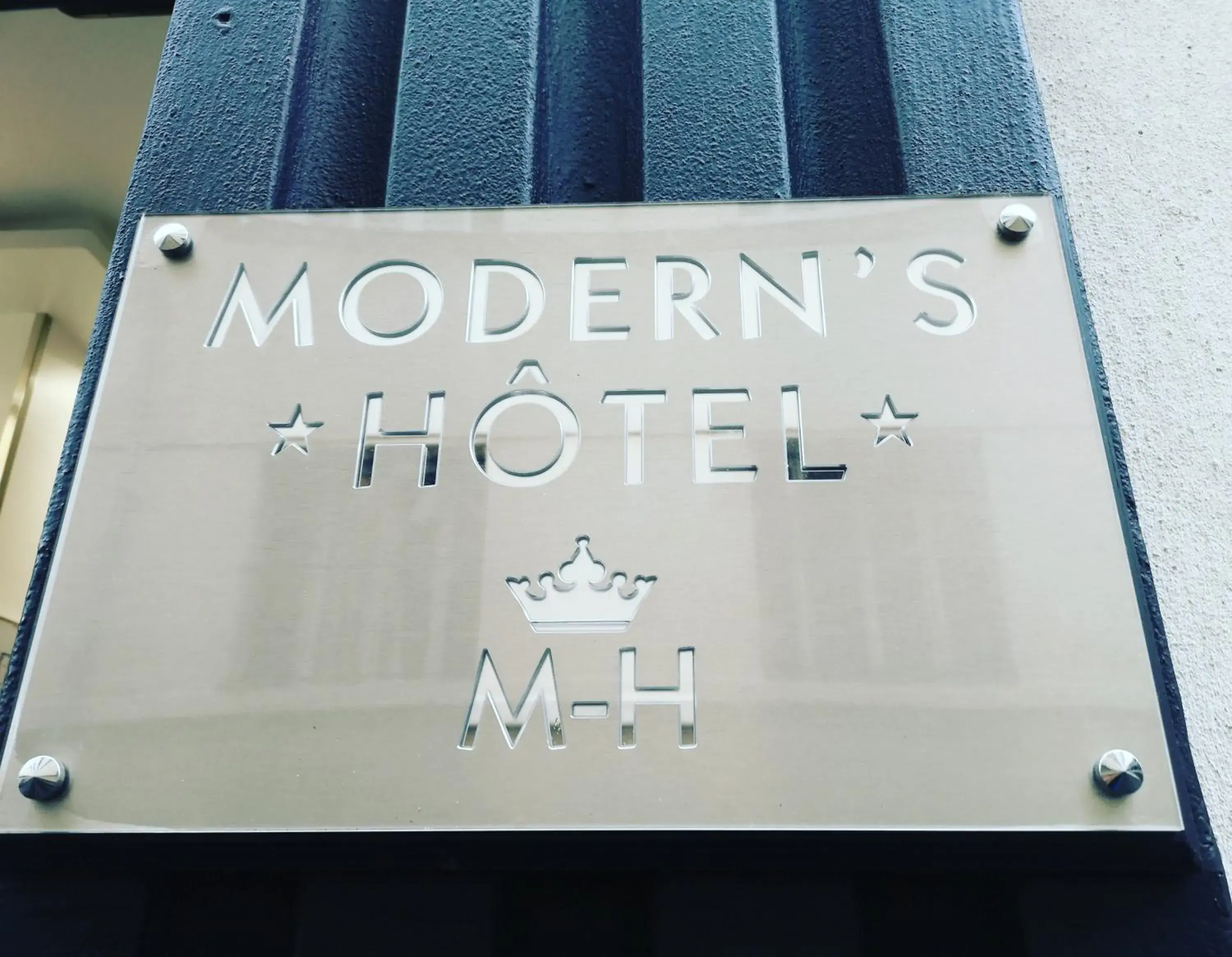 Logo/Certificate/Sign, Property Logo/Sign in Modern's Hotel