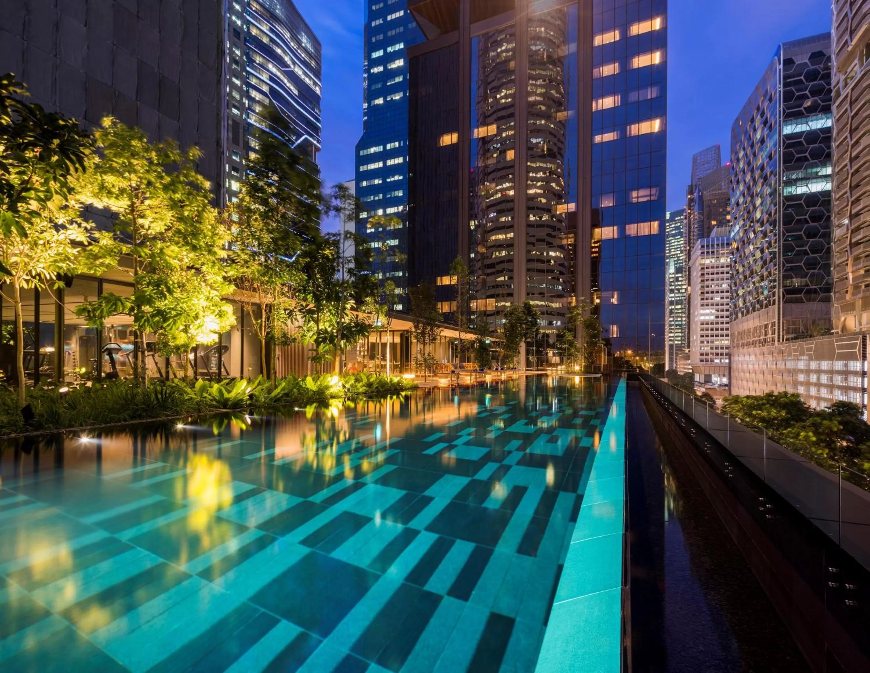 Swimming pool in Dao by Dorsett AMTD Singapore