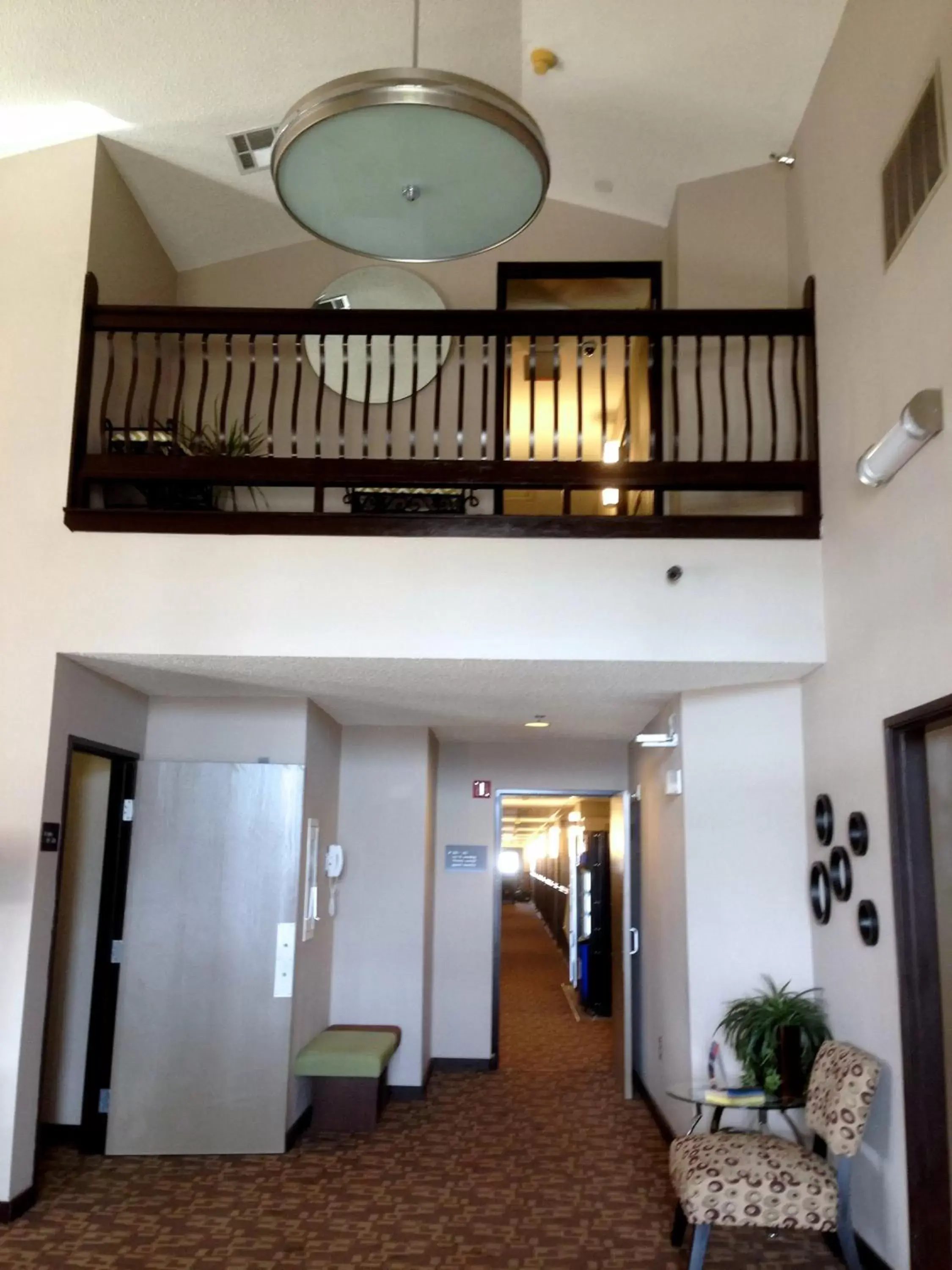 Lobby or reception in Super 8 by Wyndham Stafford/Springfield Area Lobby or reception in Super 8 by Wyndham Stafford/Springfield Area