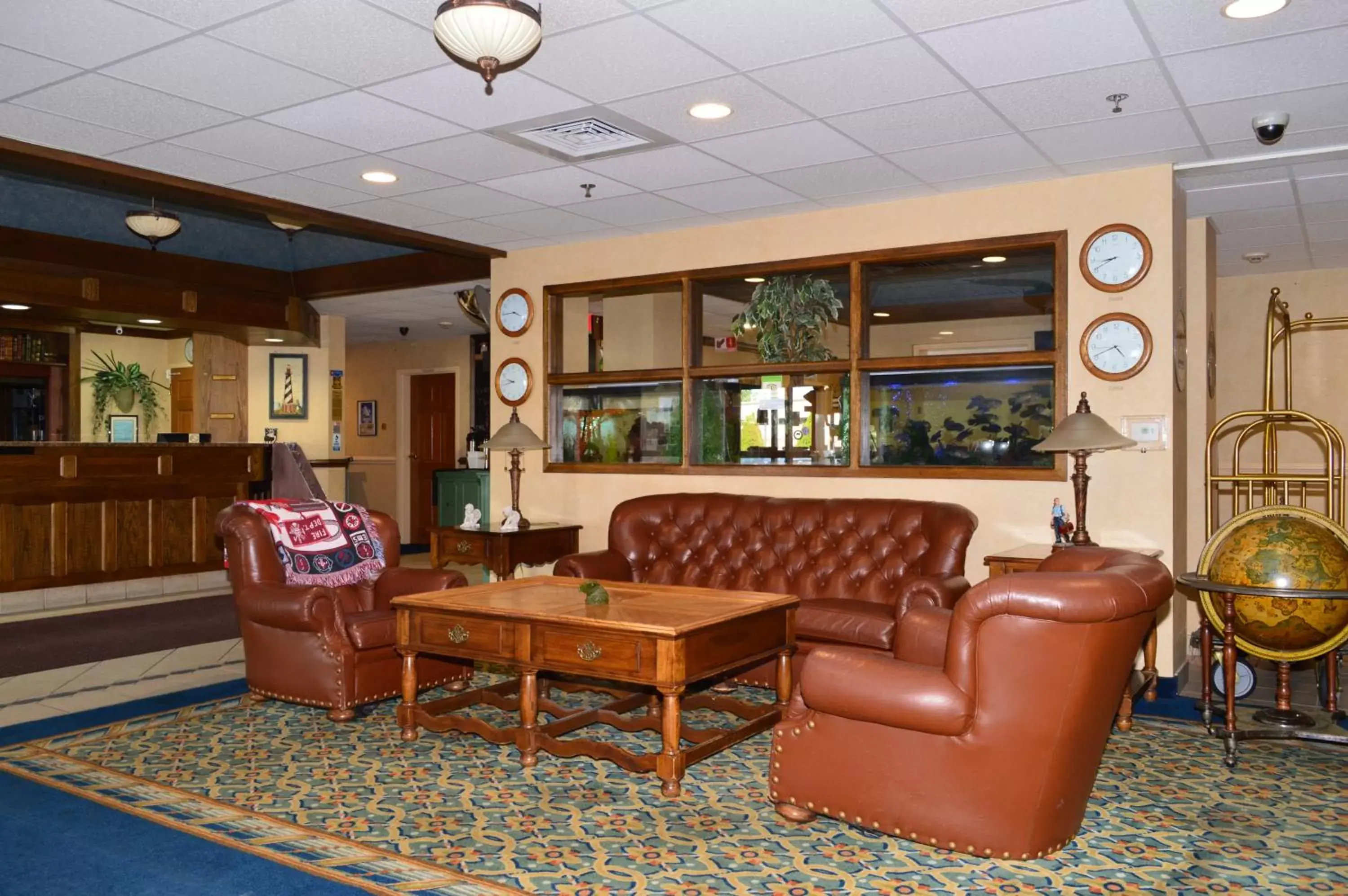 Lobby/Reception in Manchester Inn & Suites