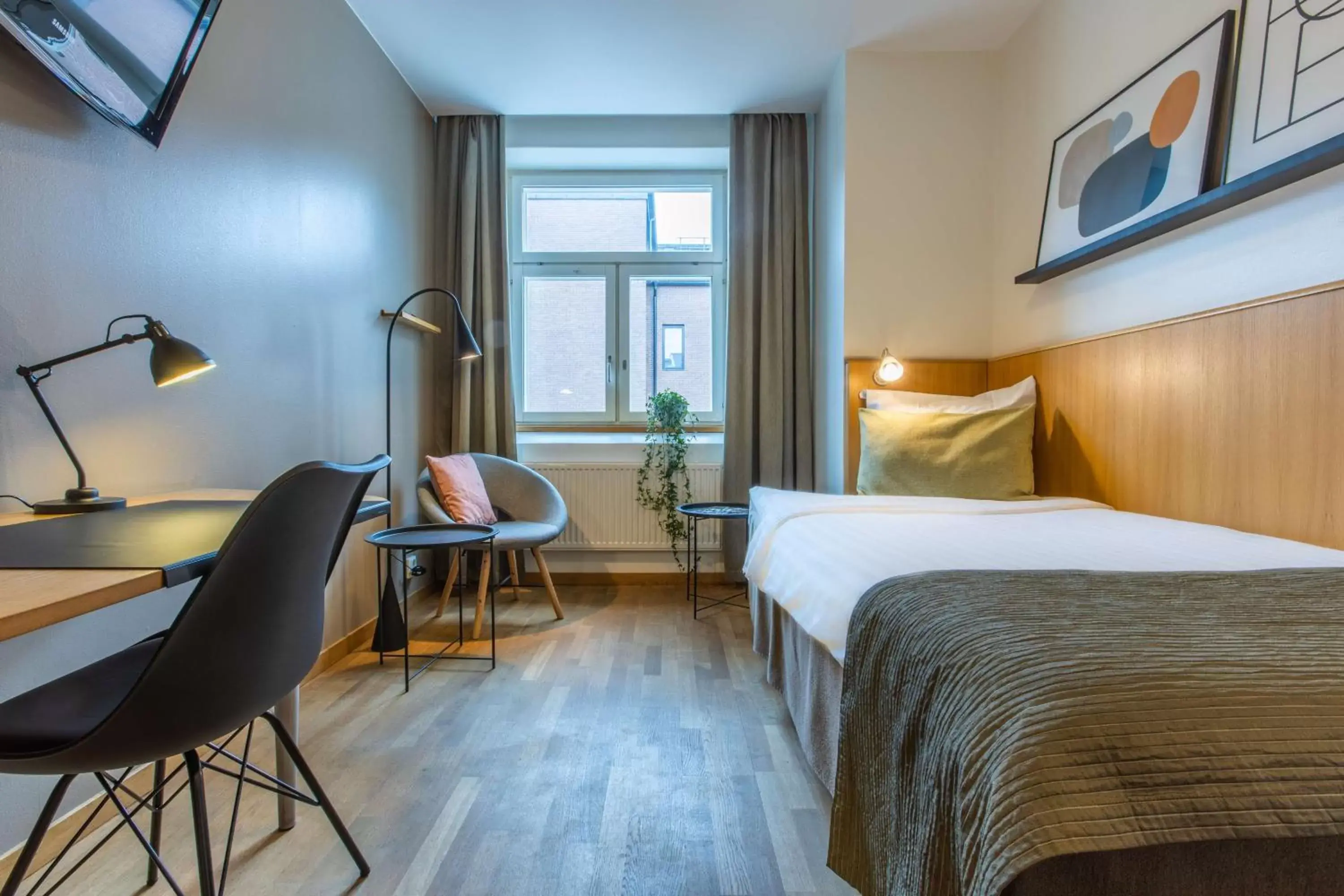Single Room in Clarion Collection Hotel Uppsala