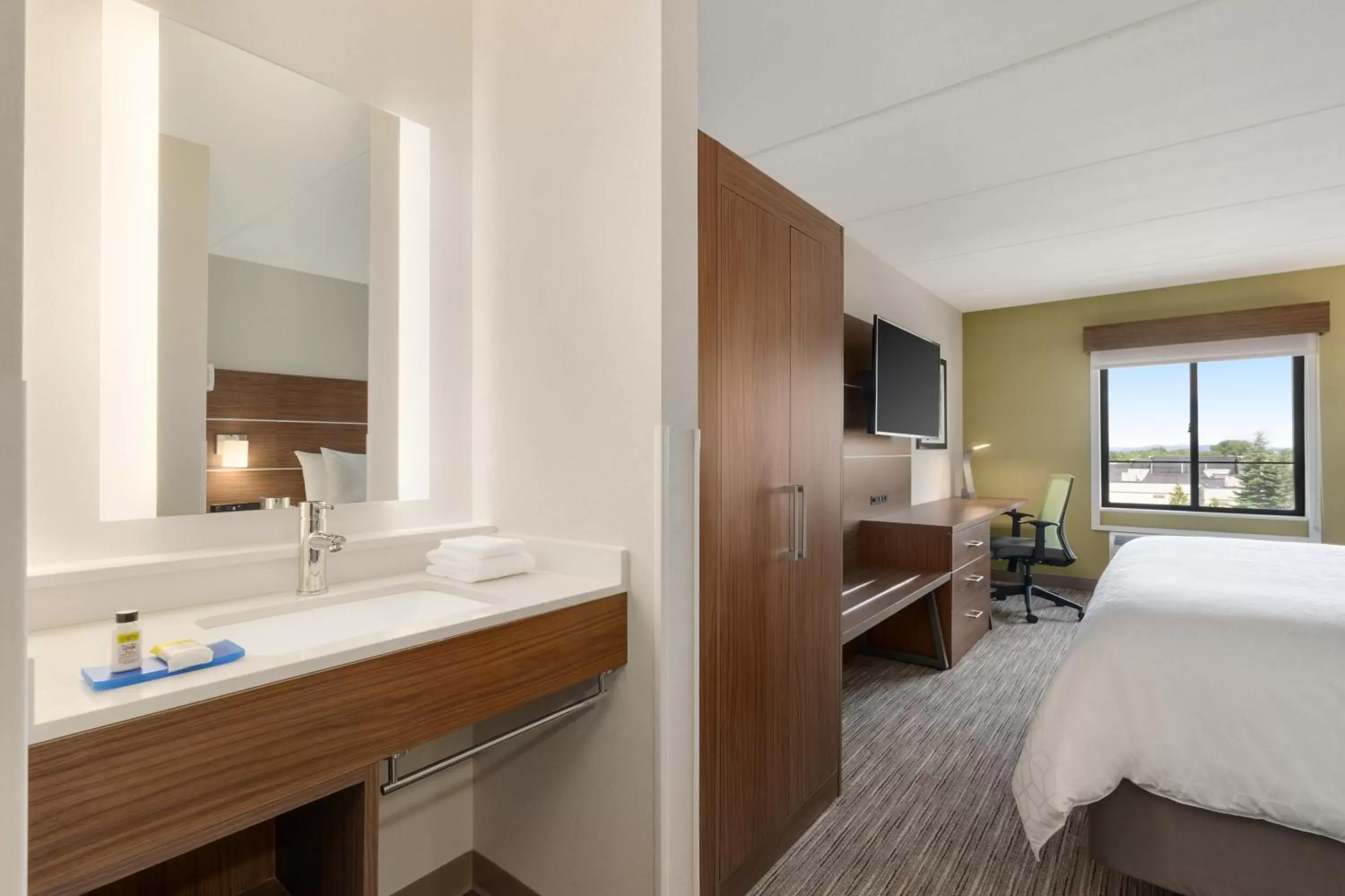 Photo of the whole room, Bathroom in Holiday Inn Express - Plattsburgh, an IHG Hotel