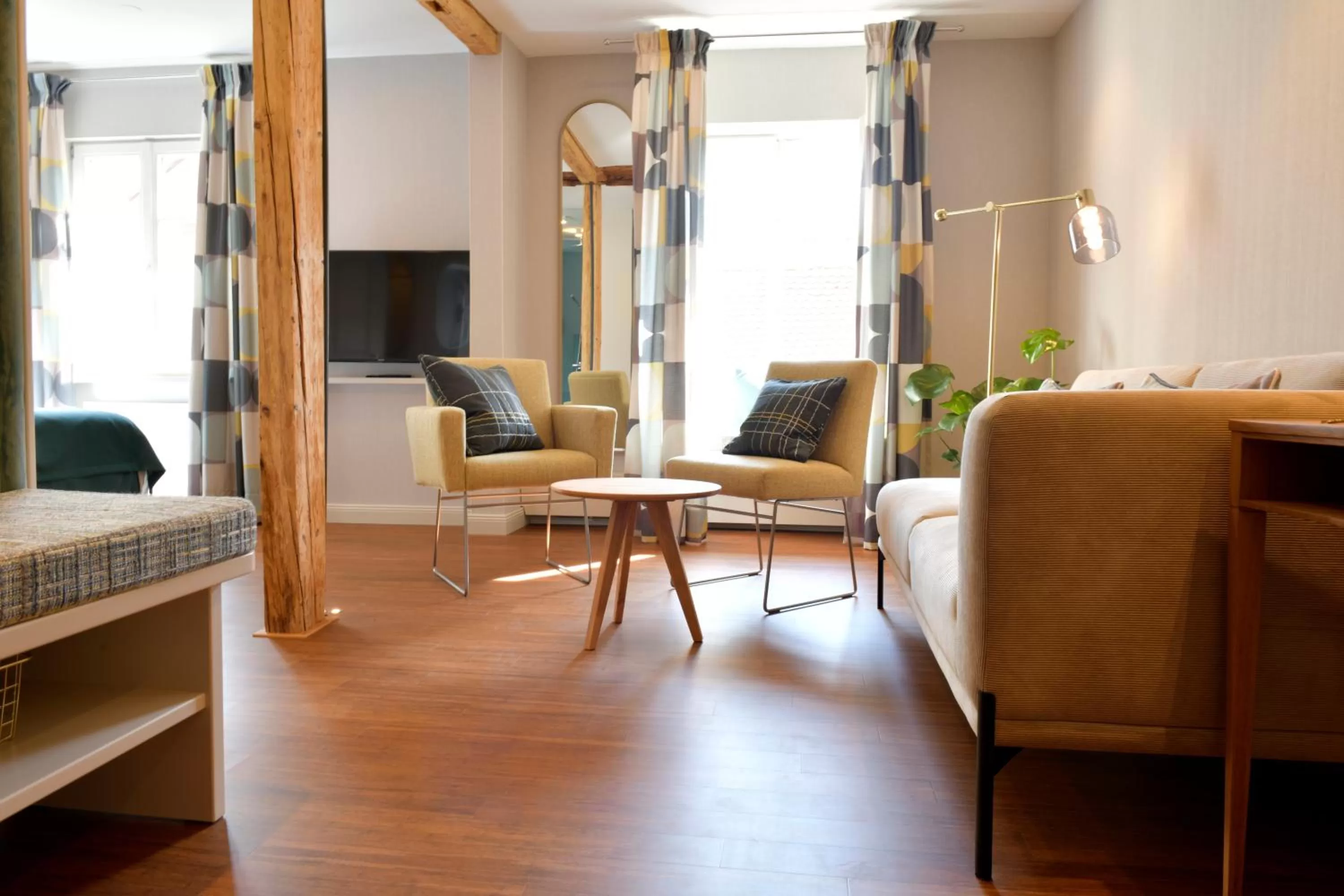 Seating area in Romantik Hotel Markusturm