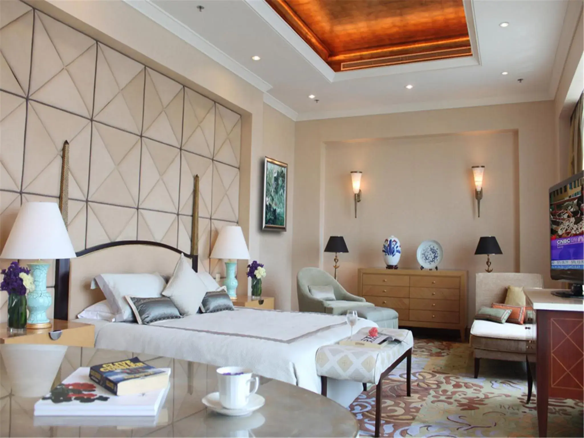 Bedroom in Shantou Junhua Haiyi Hotel