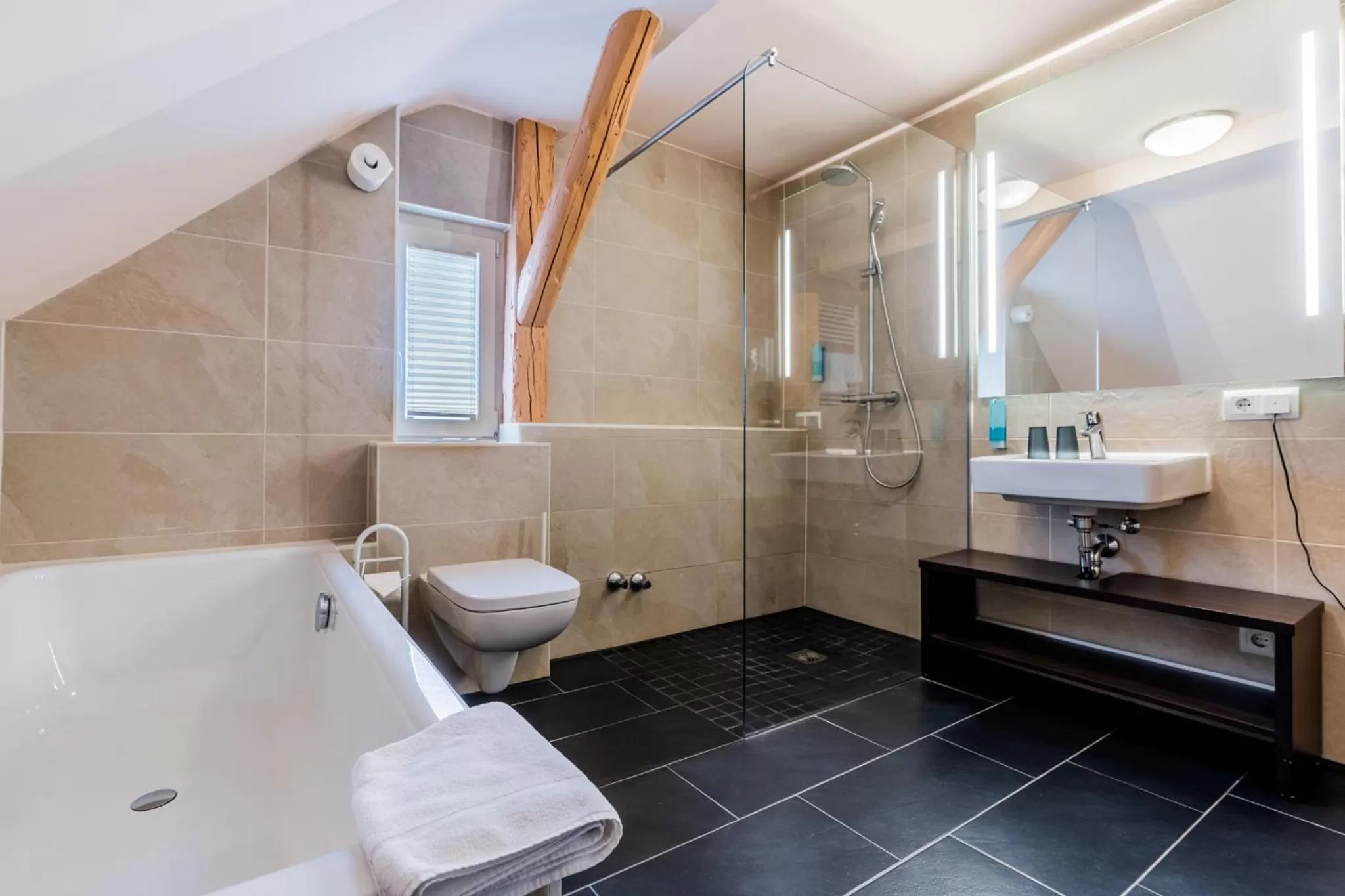 Bathroom in Hotel Bacchus