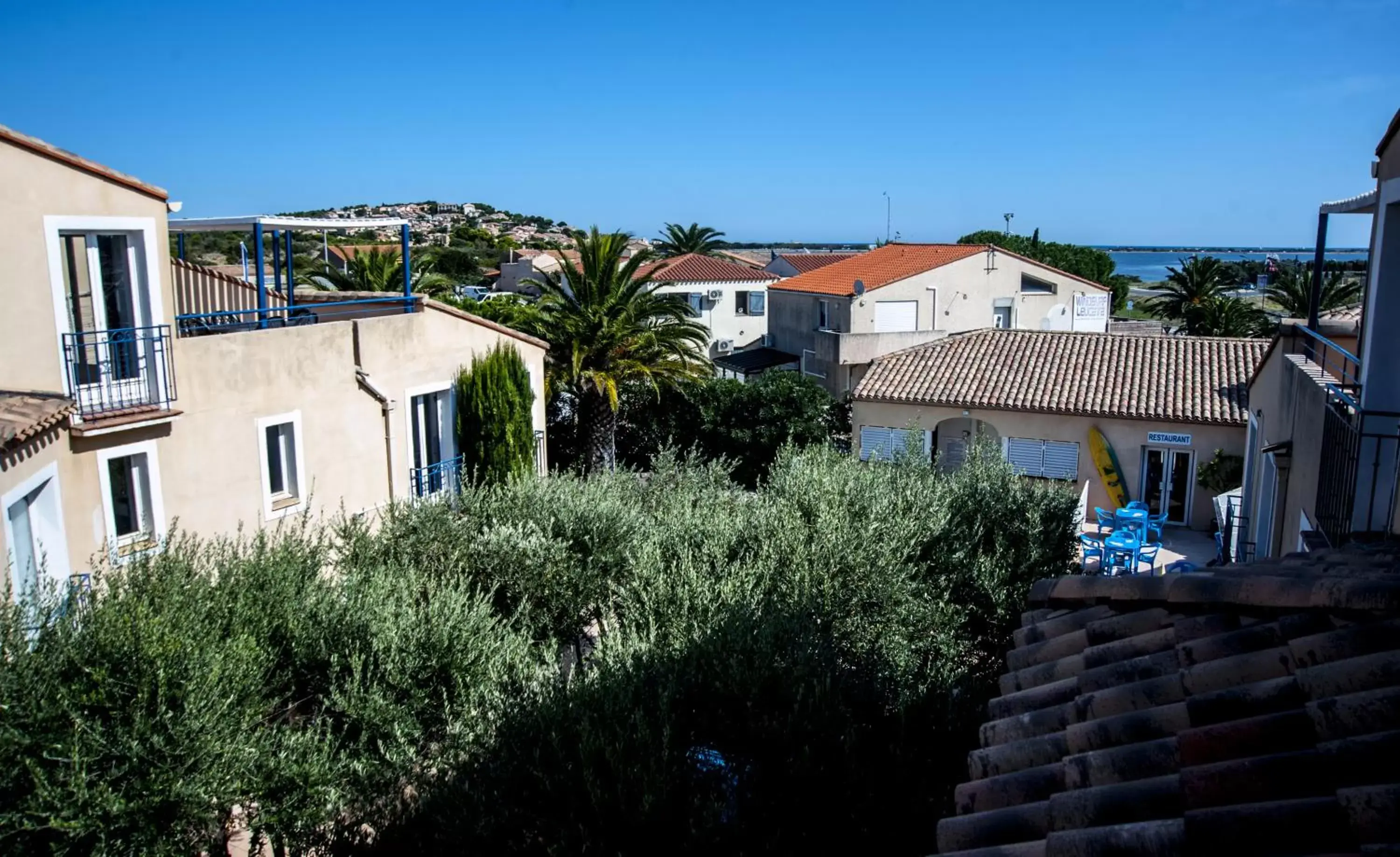 Sea view in Hôtel Le Leukos