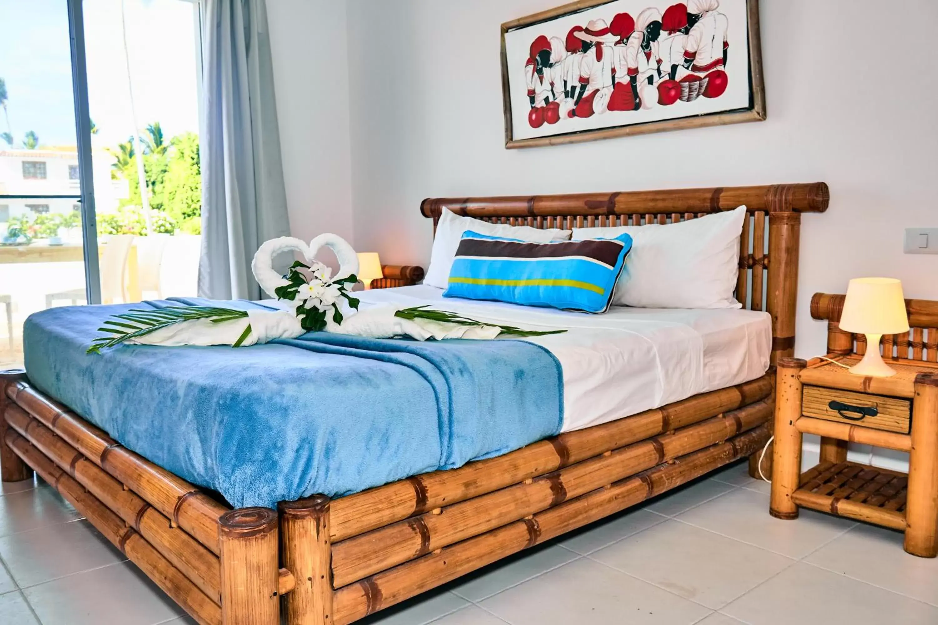 Bed in Los Corales Beach Village