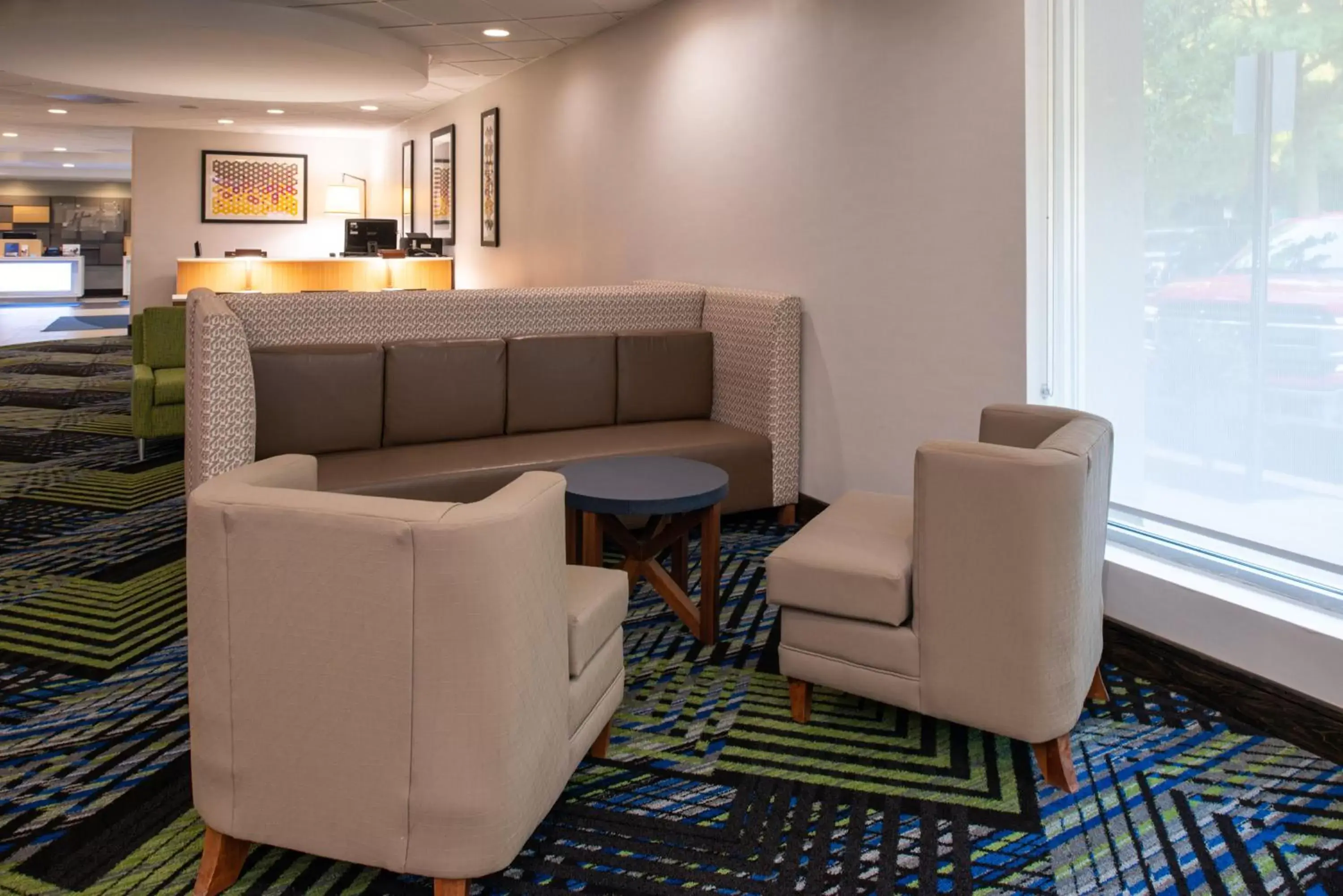 Property building, Seating Area in Holiday Inn Express Towson- Baltimore North, an IHG Hotel