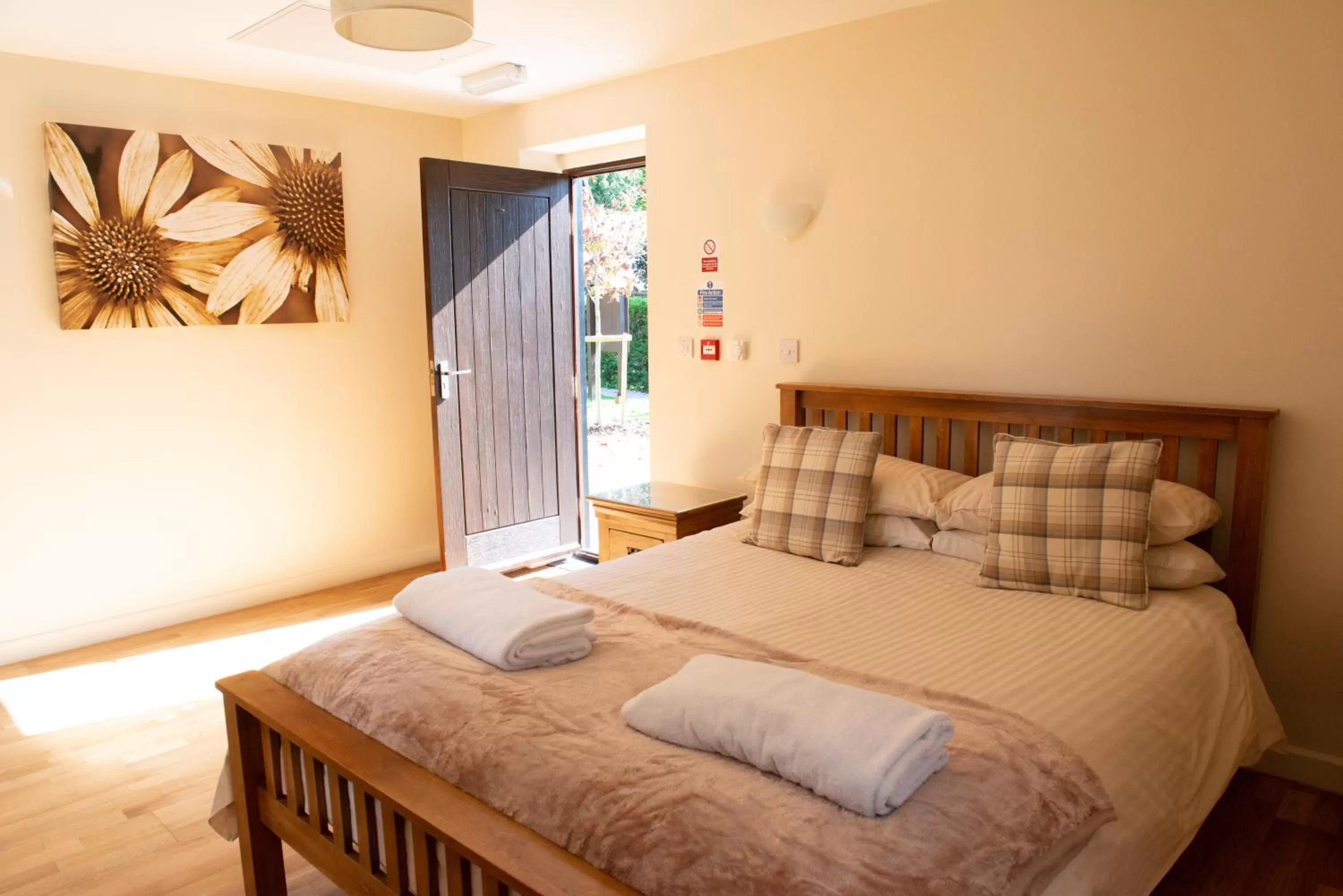 Bed in The Black Horse Inn