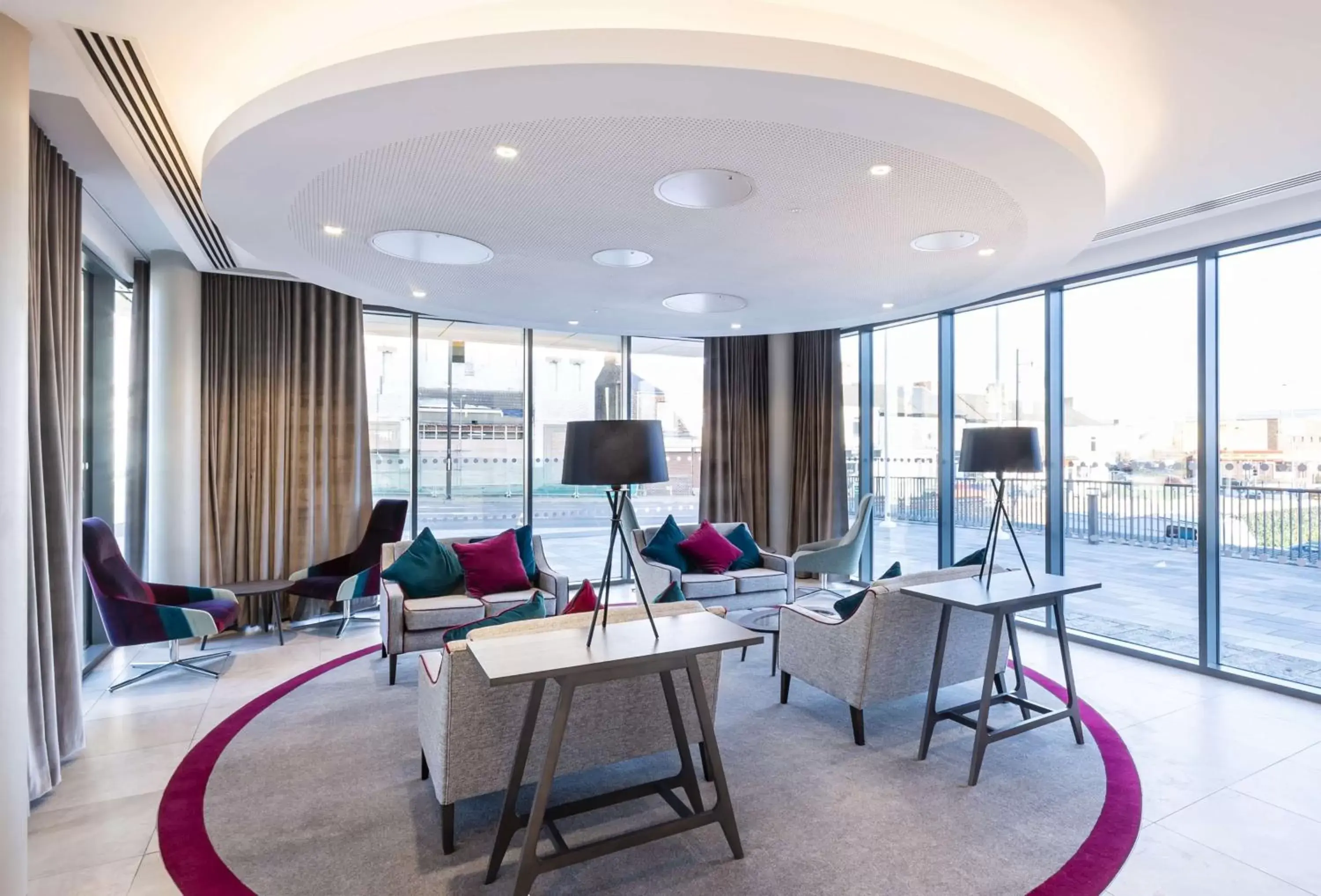 Lobby or reception in Hampton By Hilton Stockton On Tees Lobby or reception in Hampton By Hilton Stockton On Tees