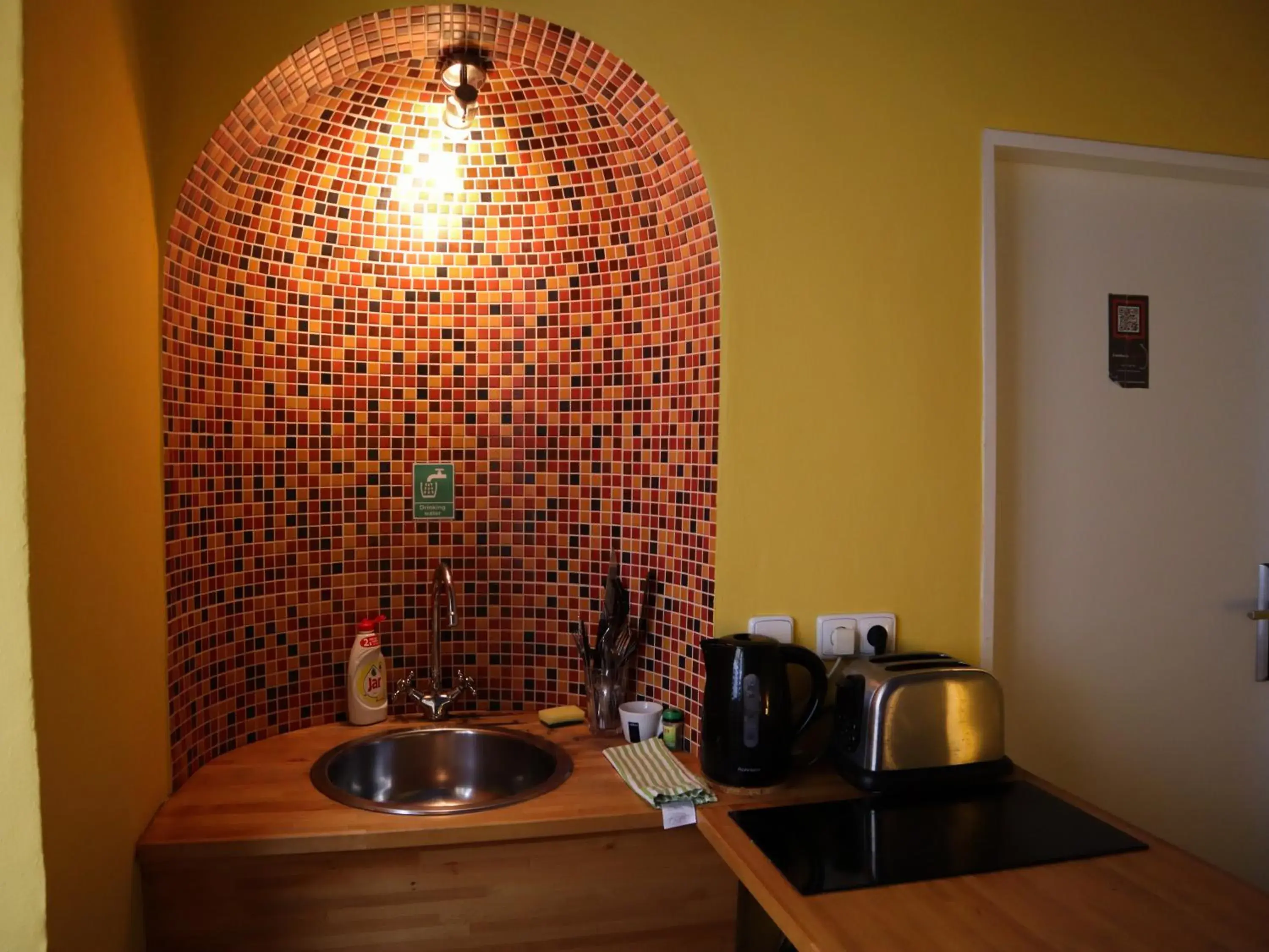 Kitchen/Kitchenette in Charles Bridge Hostel & Apartments