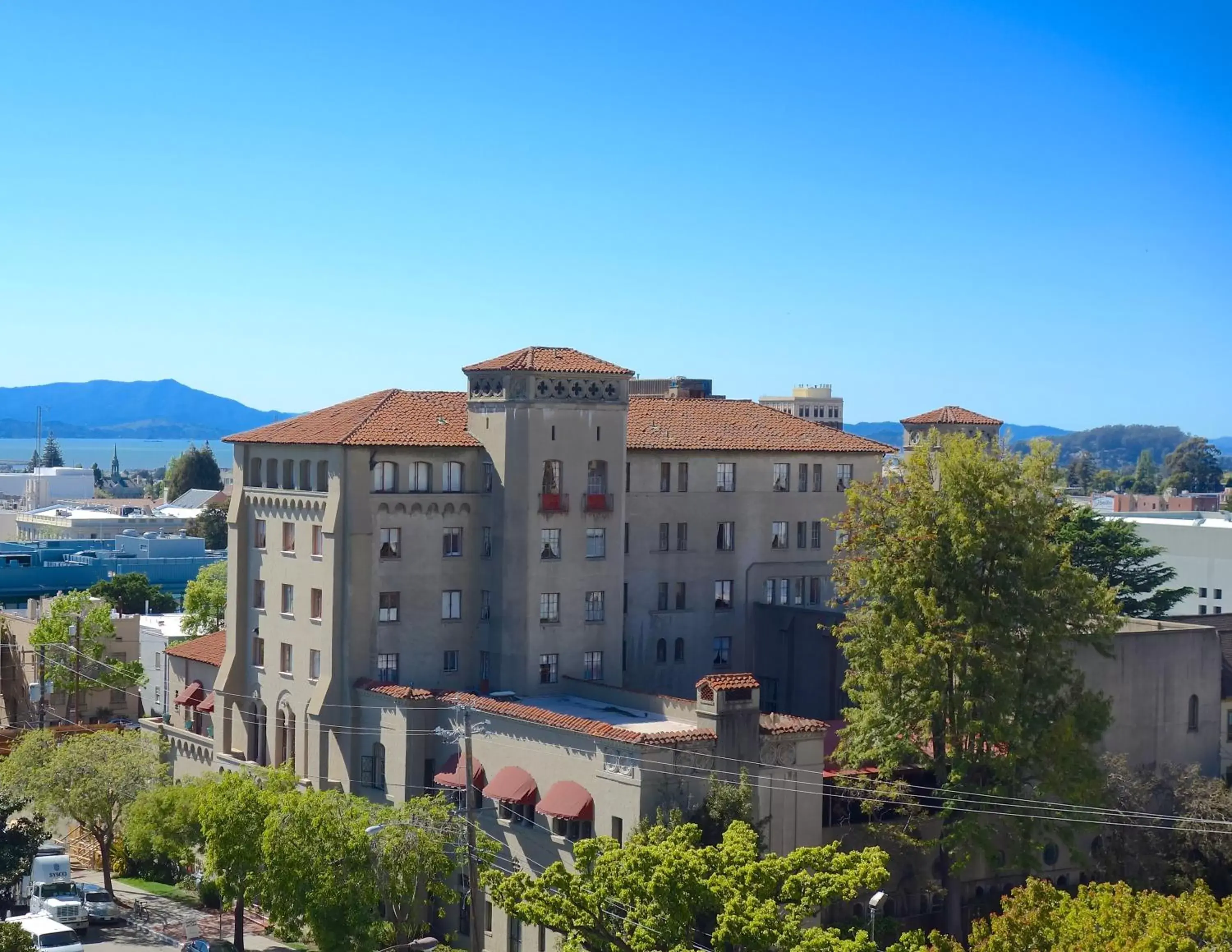 Property Building in Berkeley City Club Hotel