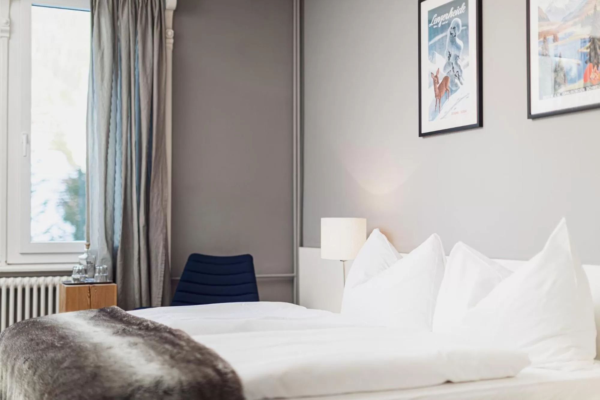 Photo of the whole room, Bed in Kurhaus Lenzerheide