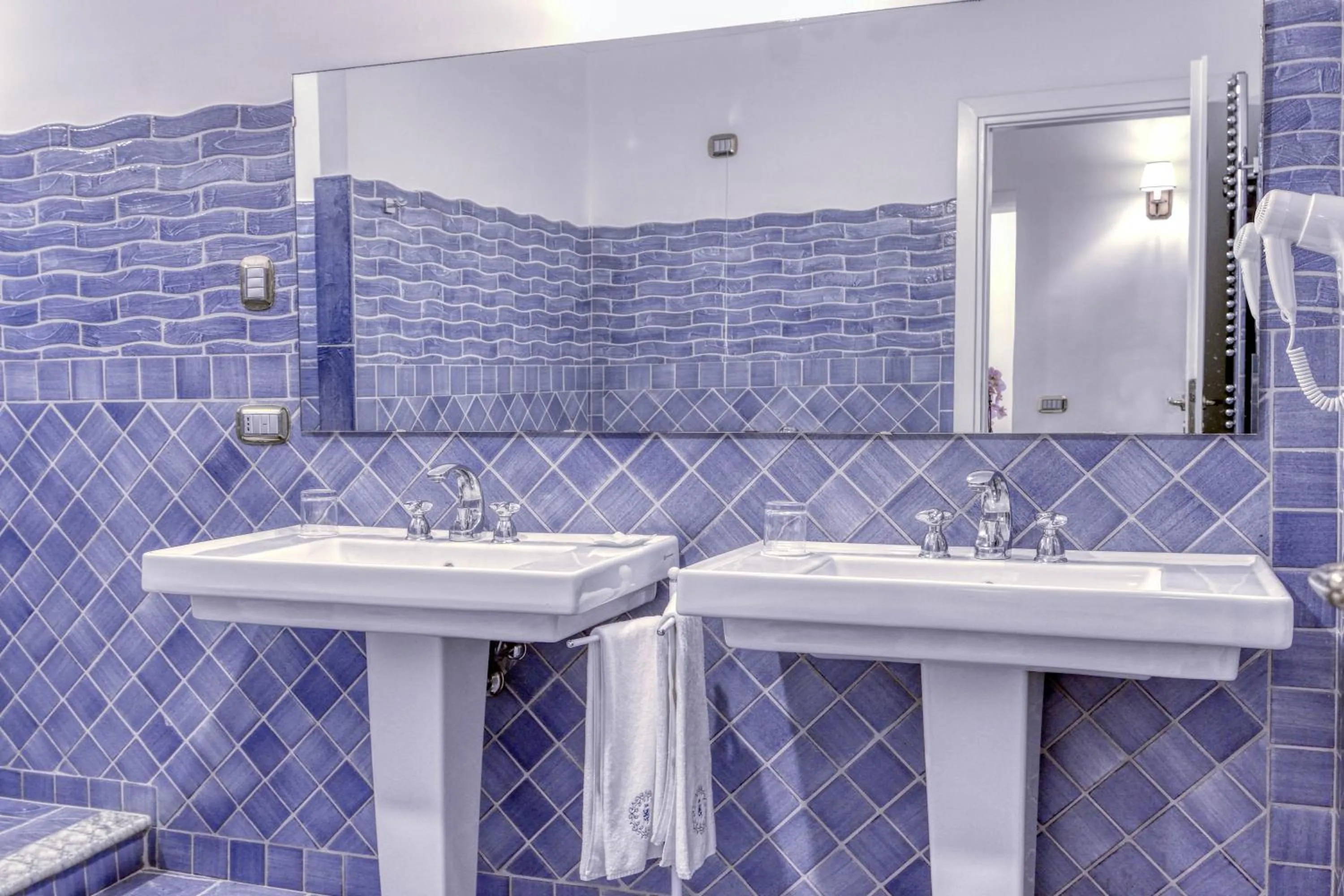 Bathroom in Palazzo Confalone