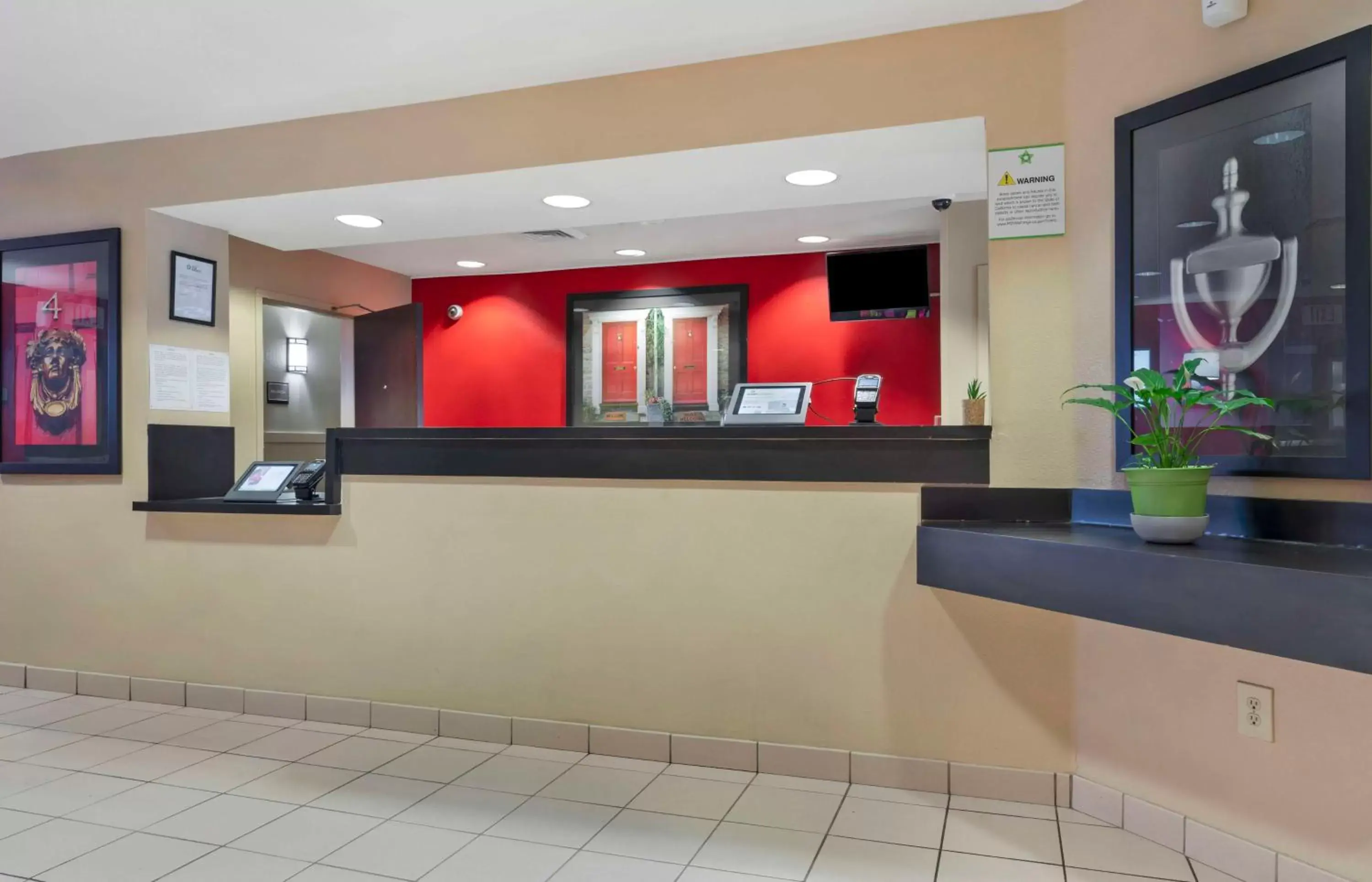 Lobby or reception, Lobby/Reception in Extended Stay America Suites - Stockton - March Lane