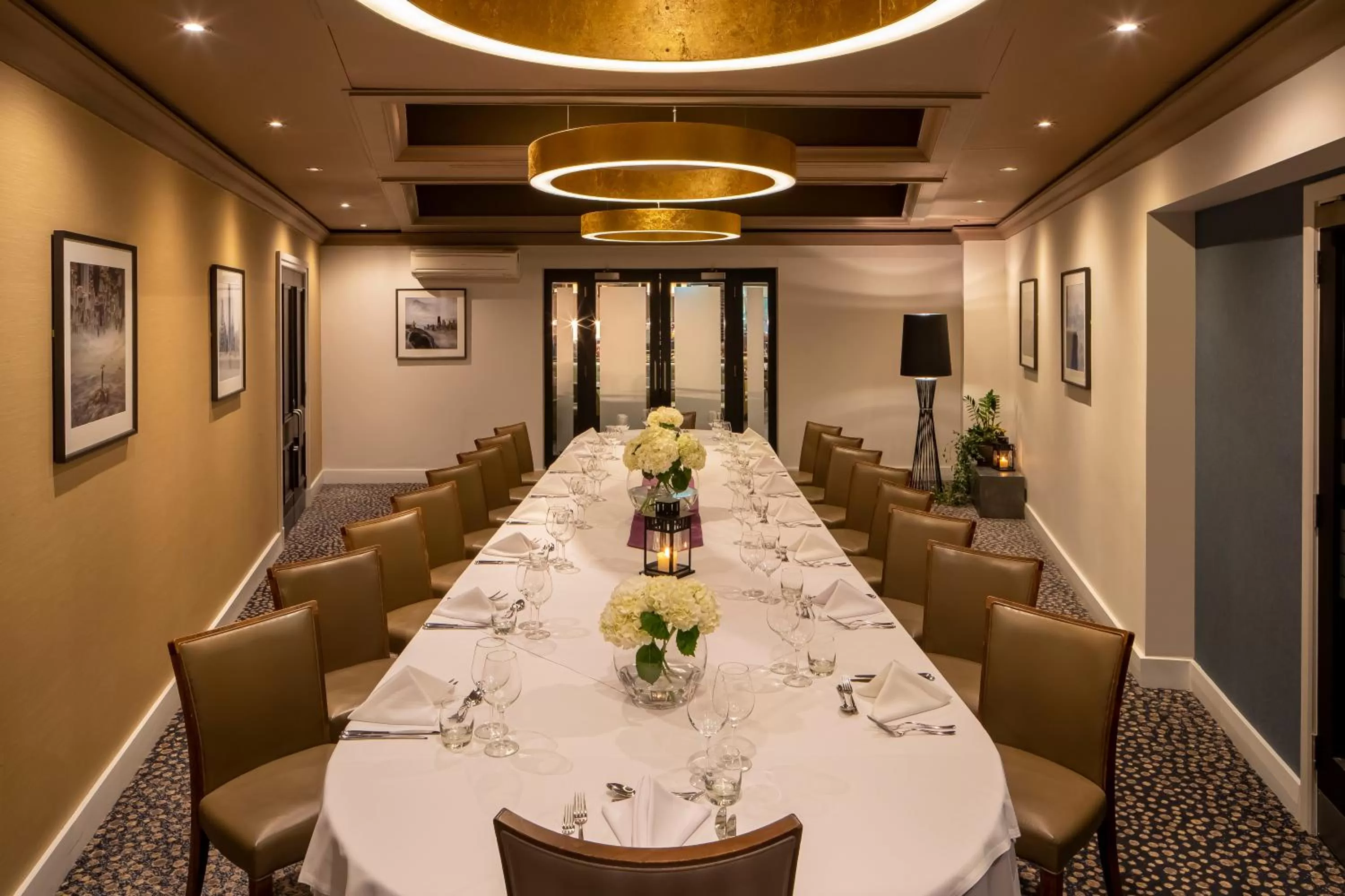 Dining area in Crowne Plaza Harrogate by IHG