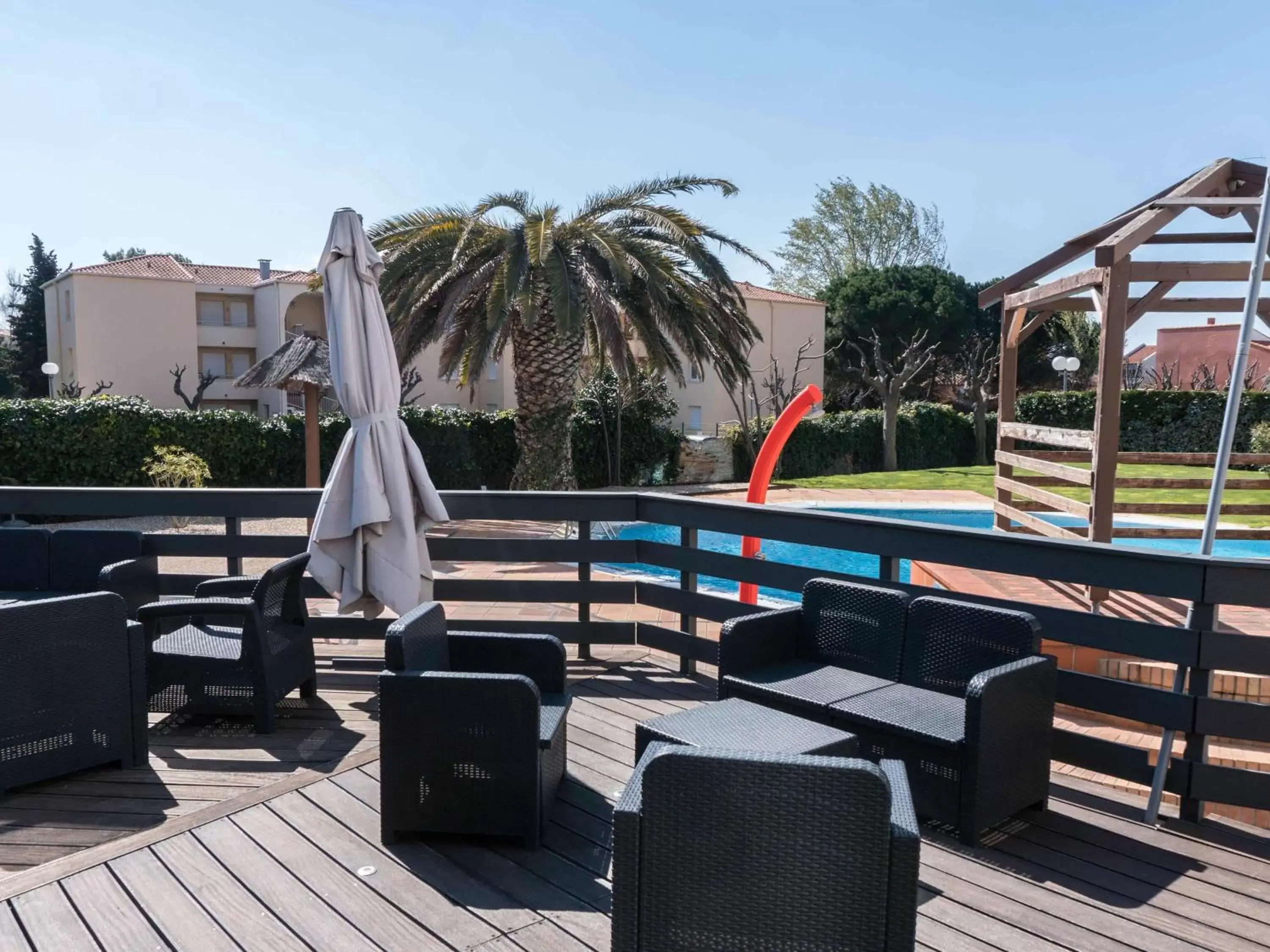 On site, Swimming Pool in ibis Styles Perpignan Canet En Roussillon