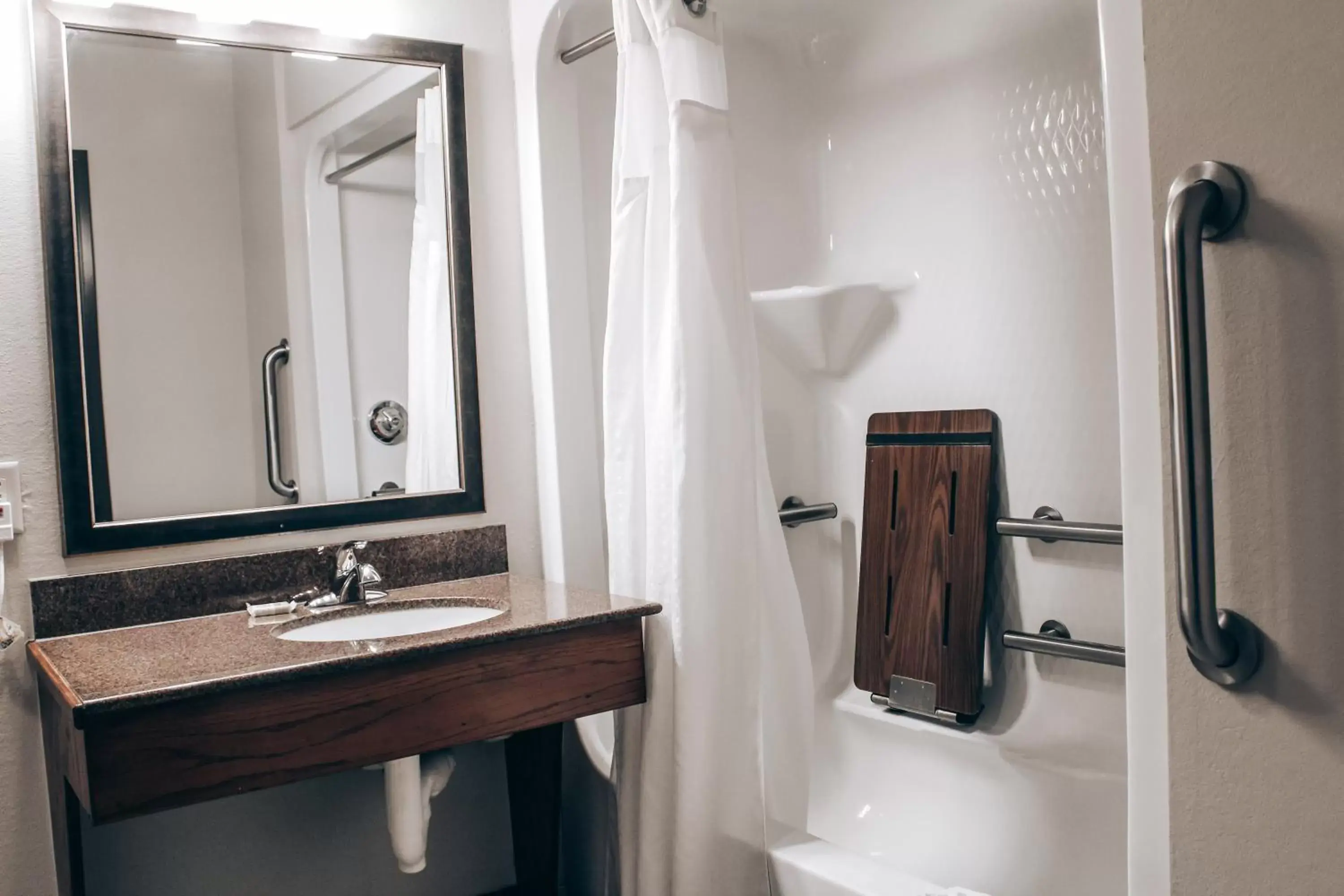 Bathroom in Holiday Inn Express Hotel and Suites Weatherford, an IHG Hotel